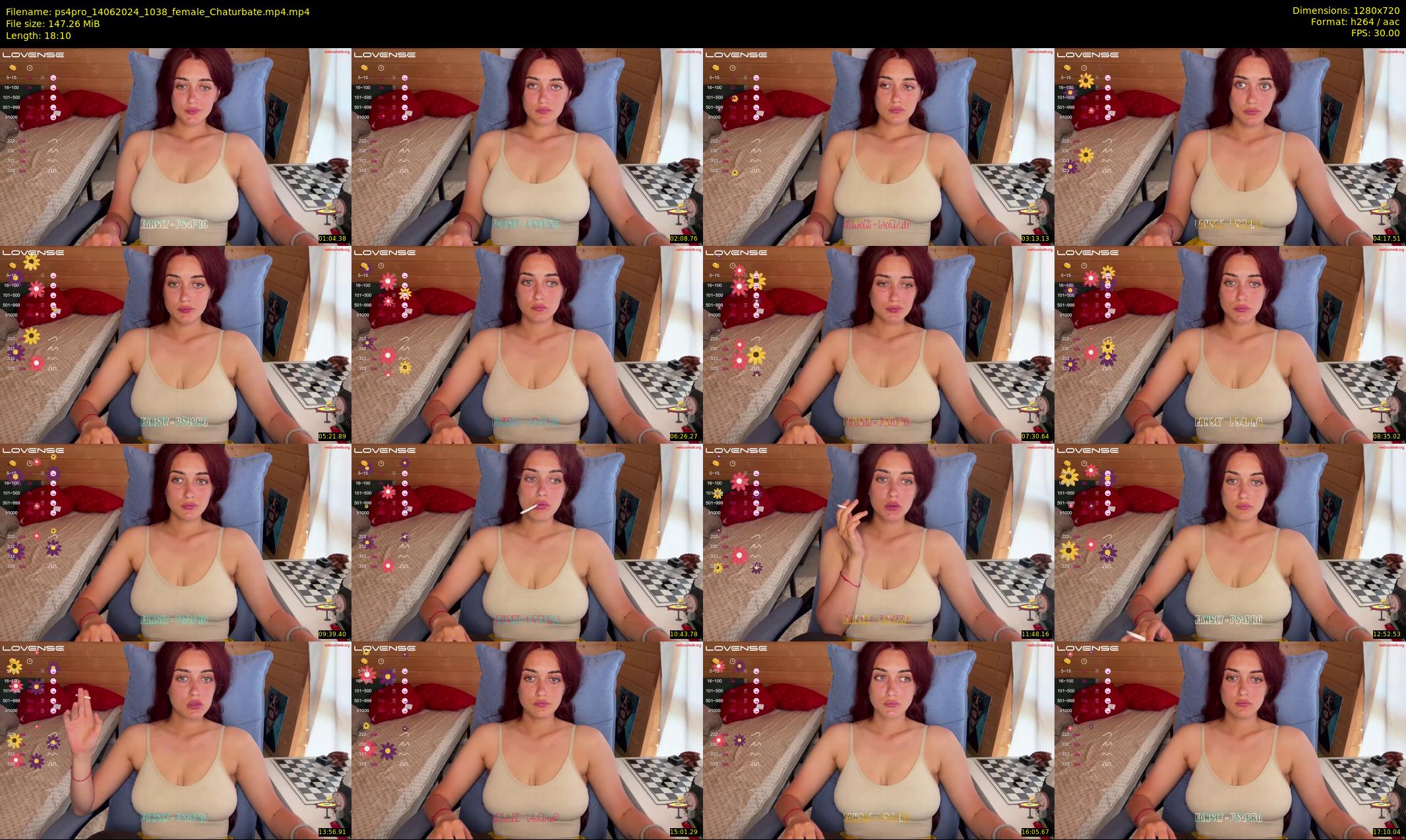 ps4pro — 19 minute Chaturbate female cam show recording, 720p, Jun 14, 2024
