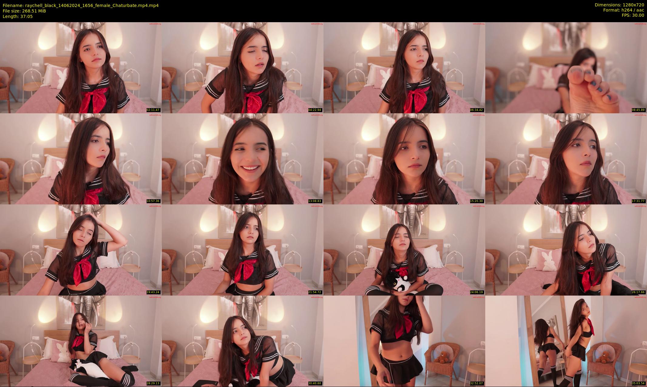 raychell_black — 38 minute Chaturbate female cam show recording, 720p, Jun 14, 2024