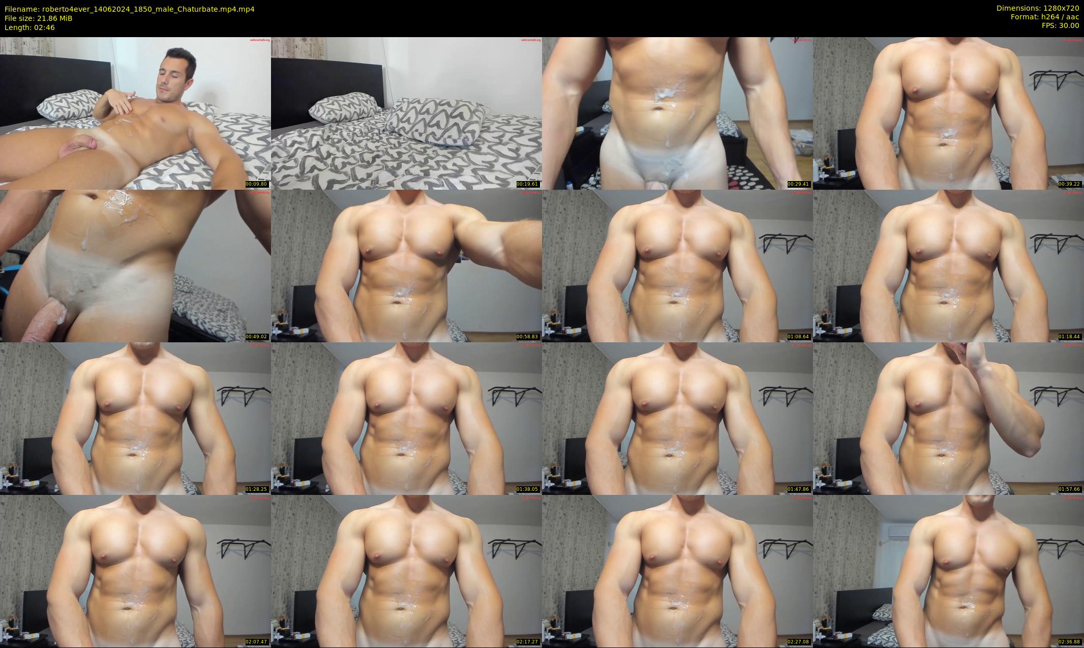 roberto4ever — 3 minute Chaturbate male cam show recording, 720p, Jun 14, 2024