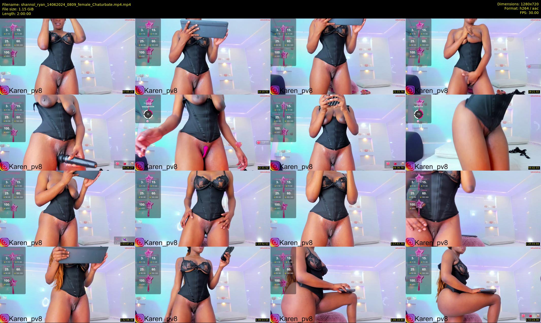 shannol_ryan — 120 minute Chaturbate female cam show recording, 720p, Jun 14, 2024