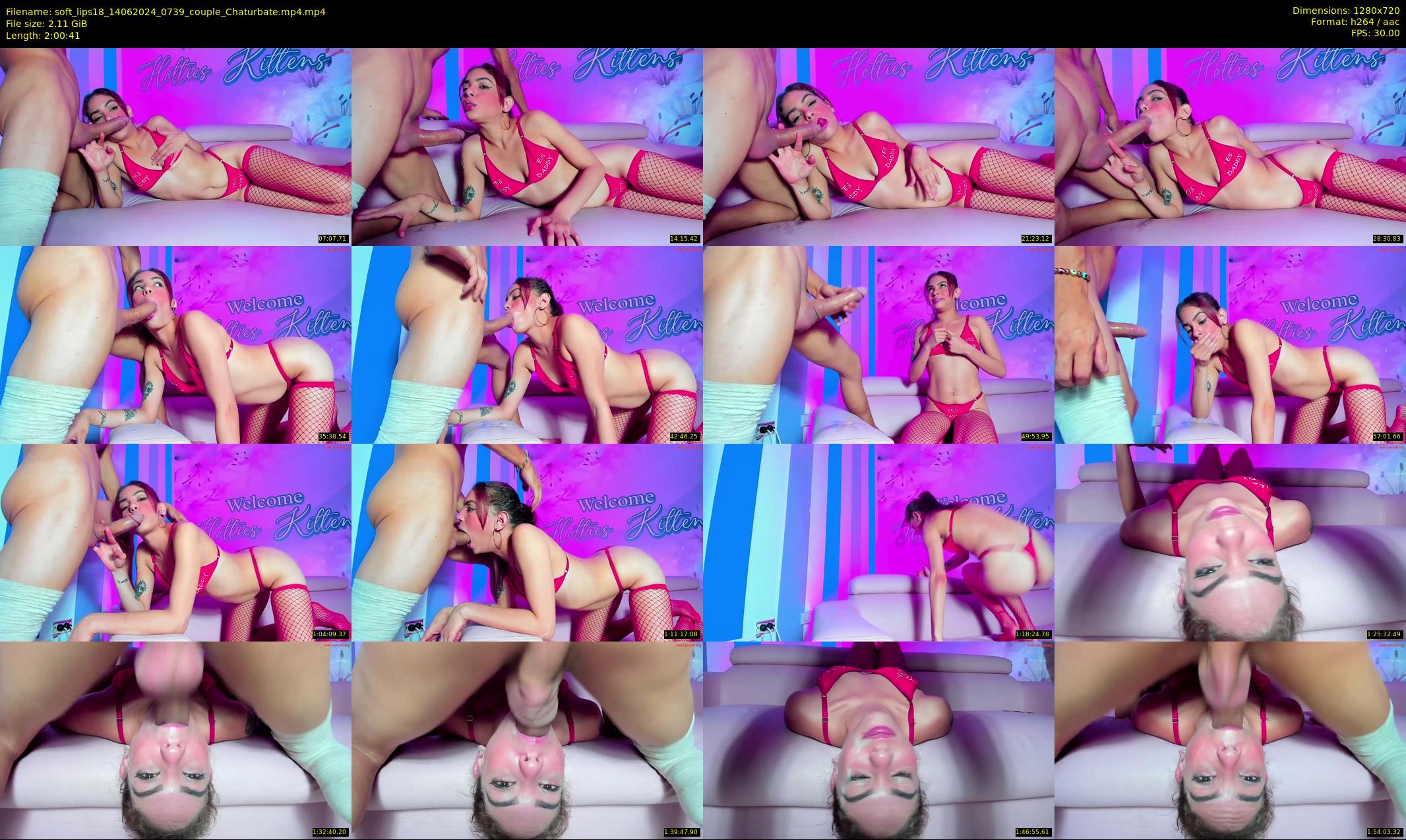 soft_lips18 — 121 minute Chaturbate couple cam show recording, 720p, Jun 14, 2024