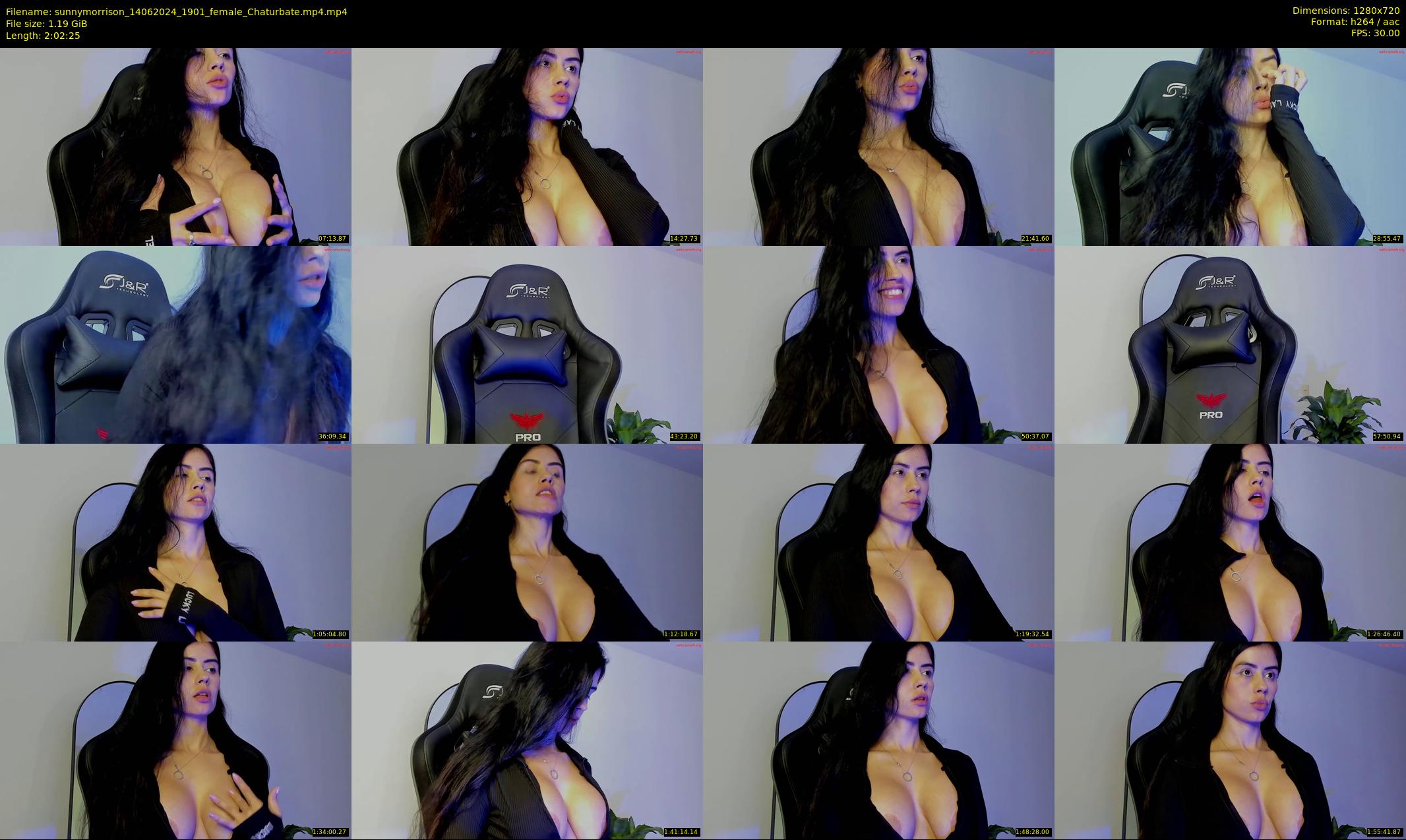 sunnymorrison — 123 minute Chaturbate female cam show recording, 720p, Jun 14, 2024