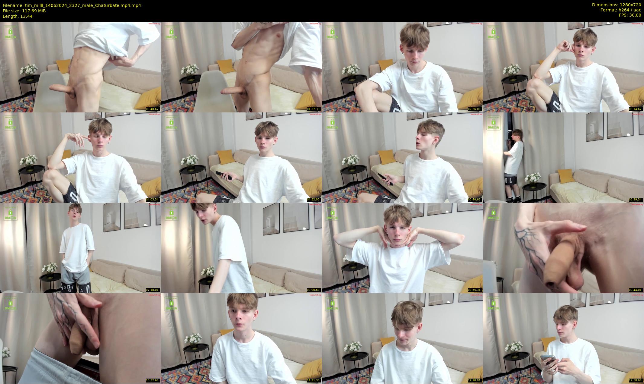 tim_milll — 14 minute Chaturbate male cam show recording, 720p, Jun 14, 2024