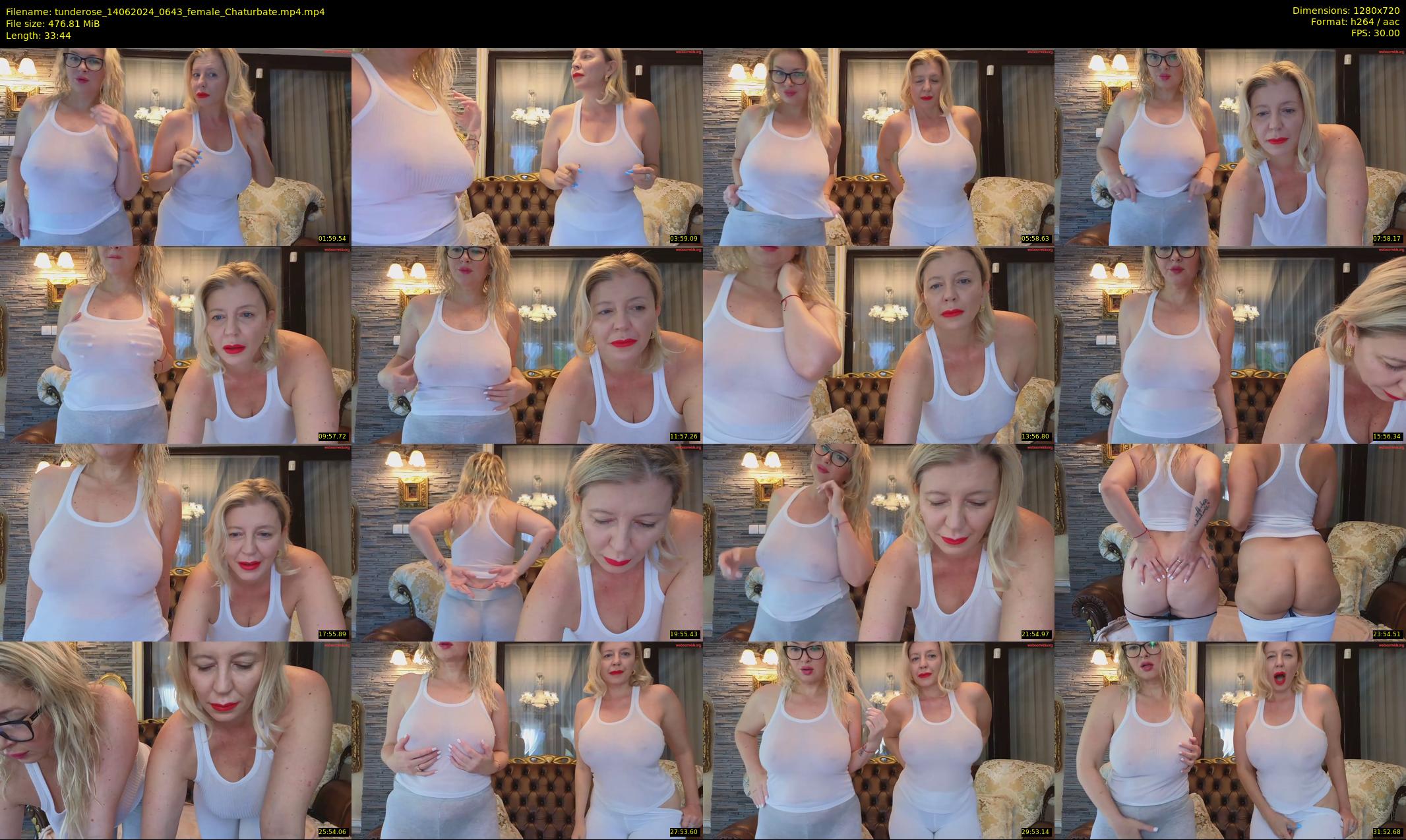 tunderose — 34 minute Chaturbate female cam show recording, 720p, Jun 14, 2024