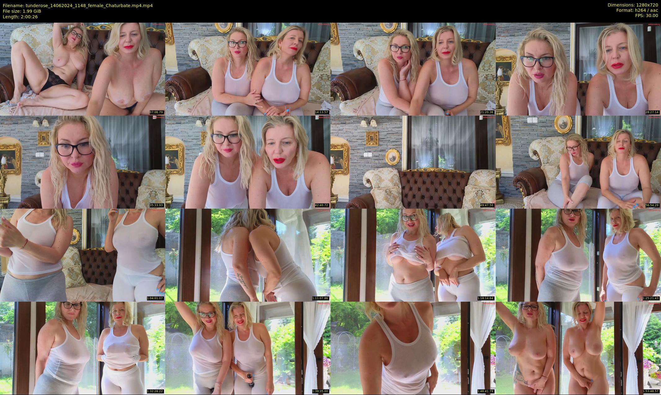 tunderose — 121 minute Chaturbate female cam show recording, 720p, Jun 14, 2024