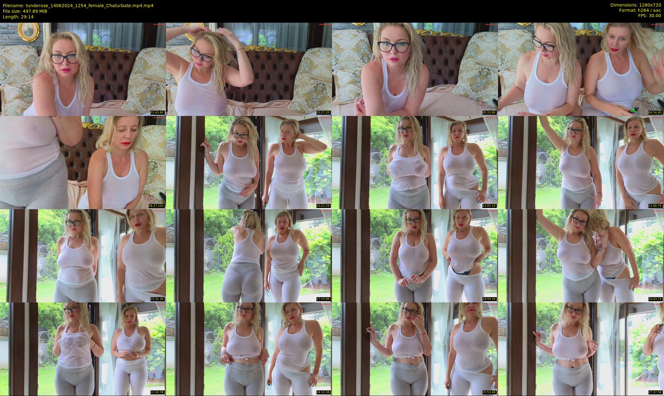 tunderose — 30 minute Chaturbate female cam show recording, 720p, Jun 14, 2024