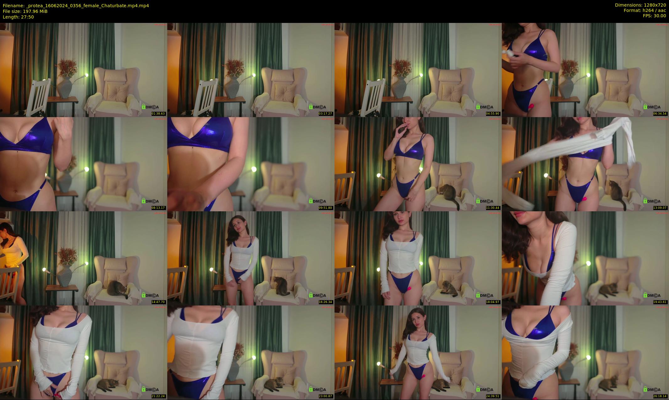 _protea — 28 minute Chaturbate female cam show recording, 720p, Jun 16, 2024