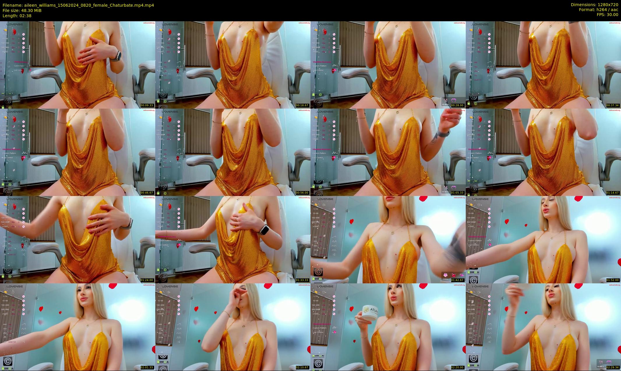 aileen_williams — 3 minute Chaturbate female cam show recording, 720p, Jun 15, 2024