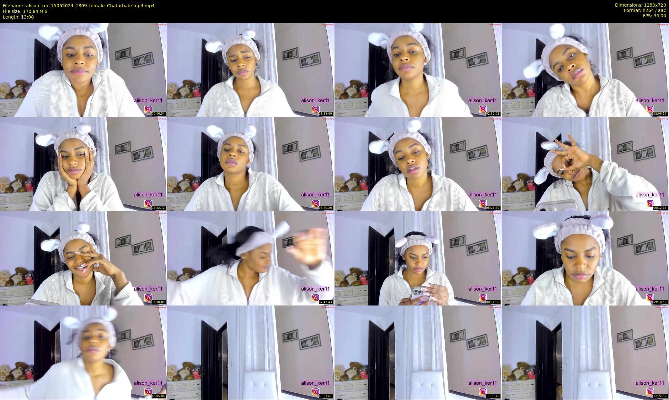 alison_ker — 14 minute Chaturbate female cam show recording, 720p, Jun 15, 2024