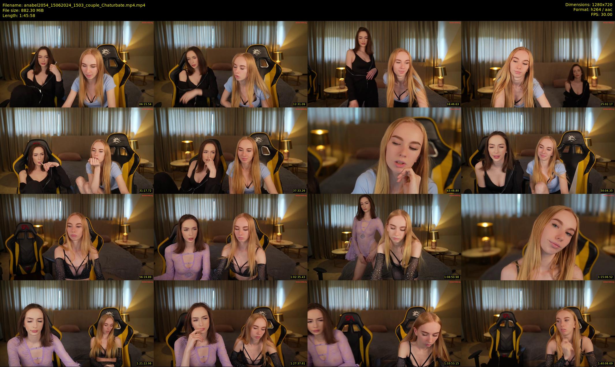 anabel2054 — 106 minute Chaturbate female cam show recording, 720p, Jun 15, 2024