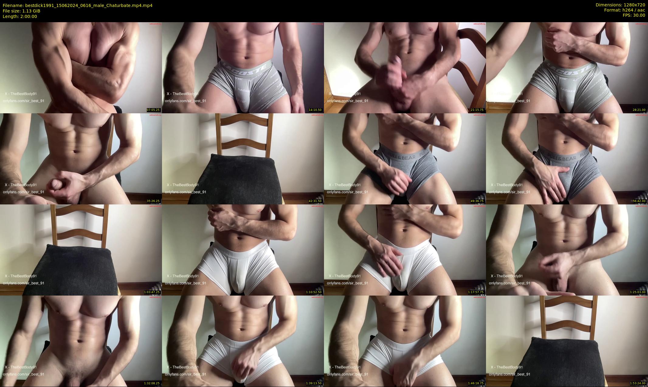 bestdick1991 — 120 minute Chaturbate male cam show recording, 720p, Jun 15, 2024