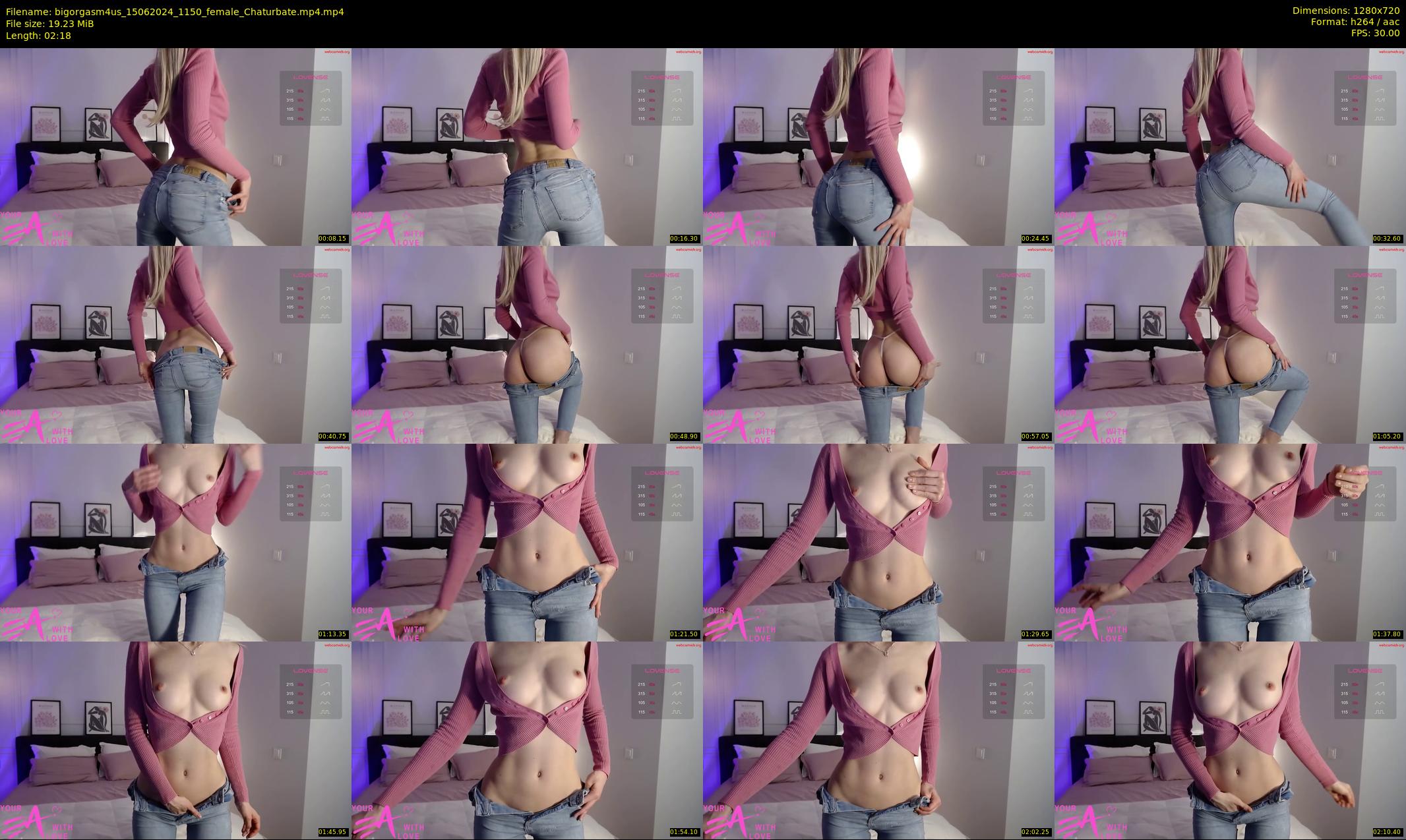 bigorgasm4us — 3 minute Chaturbate female cam show recording, 720p, Jun 15, 2024