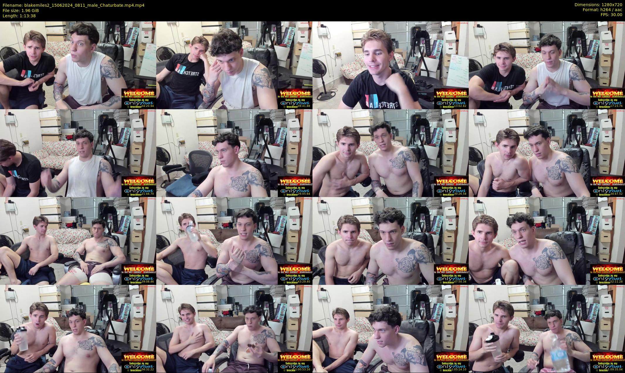 blakemiles2 — 74 minute Chaturbate male cam show recording, 720p, Jun 15, 2024