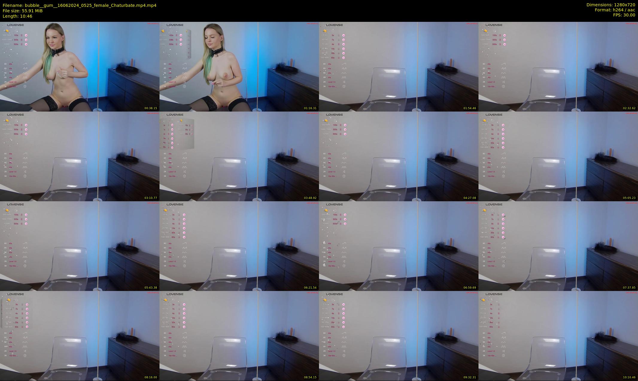 bubble__gum_ — 11 minute Chaturbate female cam show recording, 720p, Jun 16, 2024
