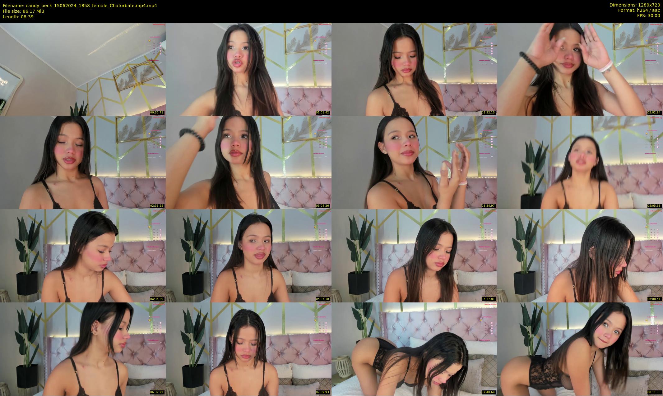 candy_beck — 9 minute Chaturbate female cam show recording, 720p, Jun 15, 2024