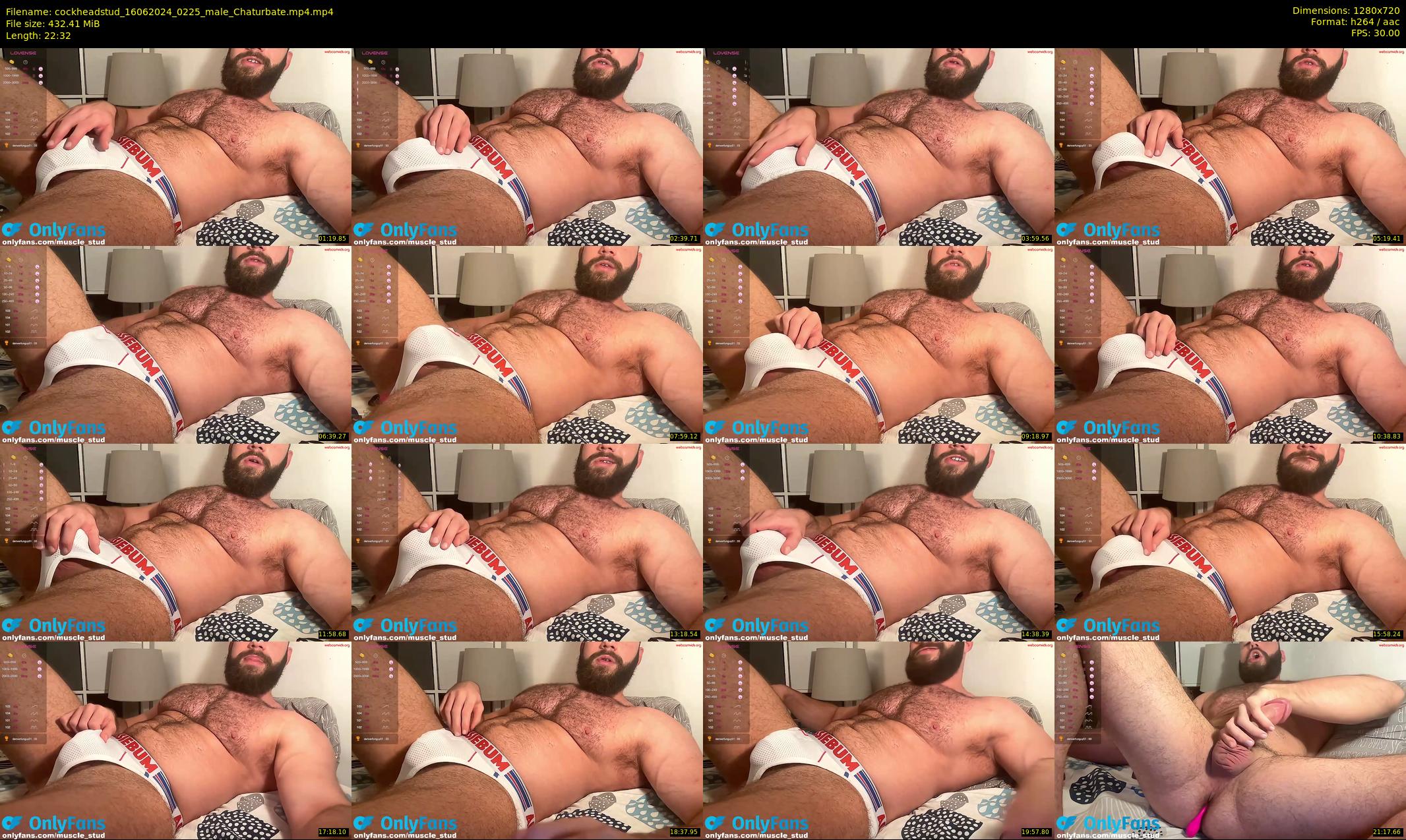 cockheadstud — 23 minute Chaturbate male cam show recording, 720p, Jun 16, 2024