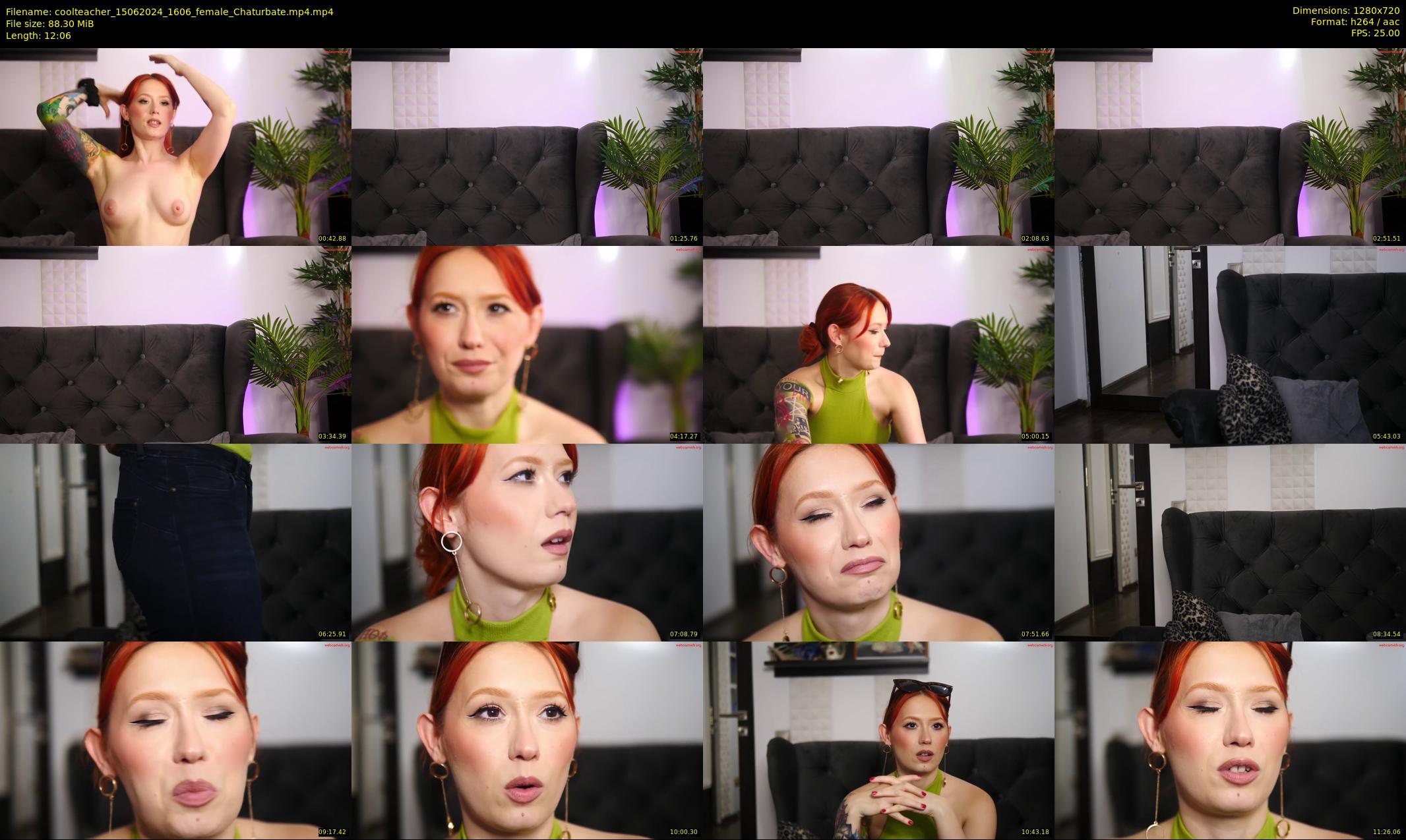 coolteacher — 13 minute Chaturbate female cam show recording, 720p, Jun 15, 2024
