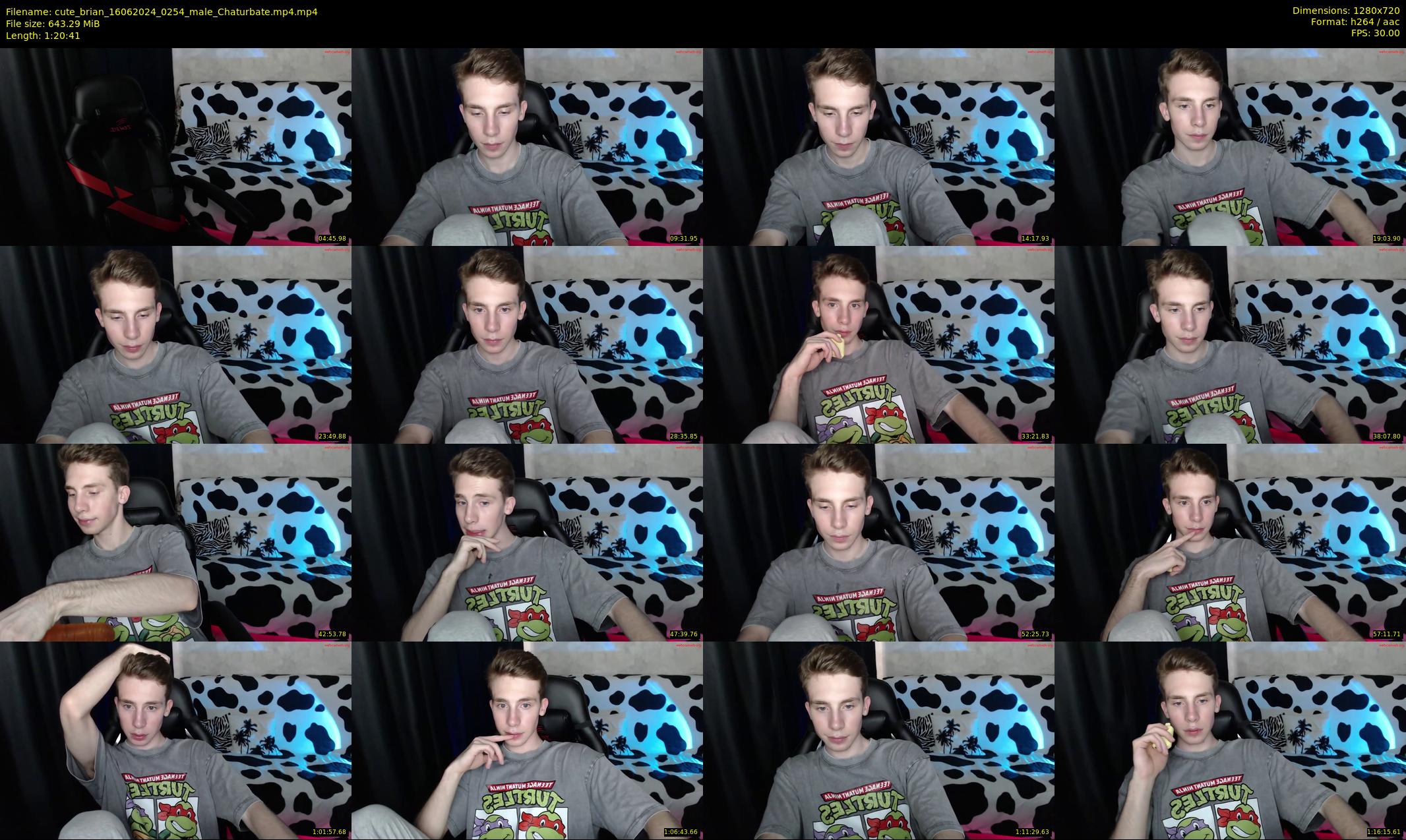 cute_brian — 81 minute Chaturbate male cam show recording, 720p, Jun 16, 2024