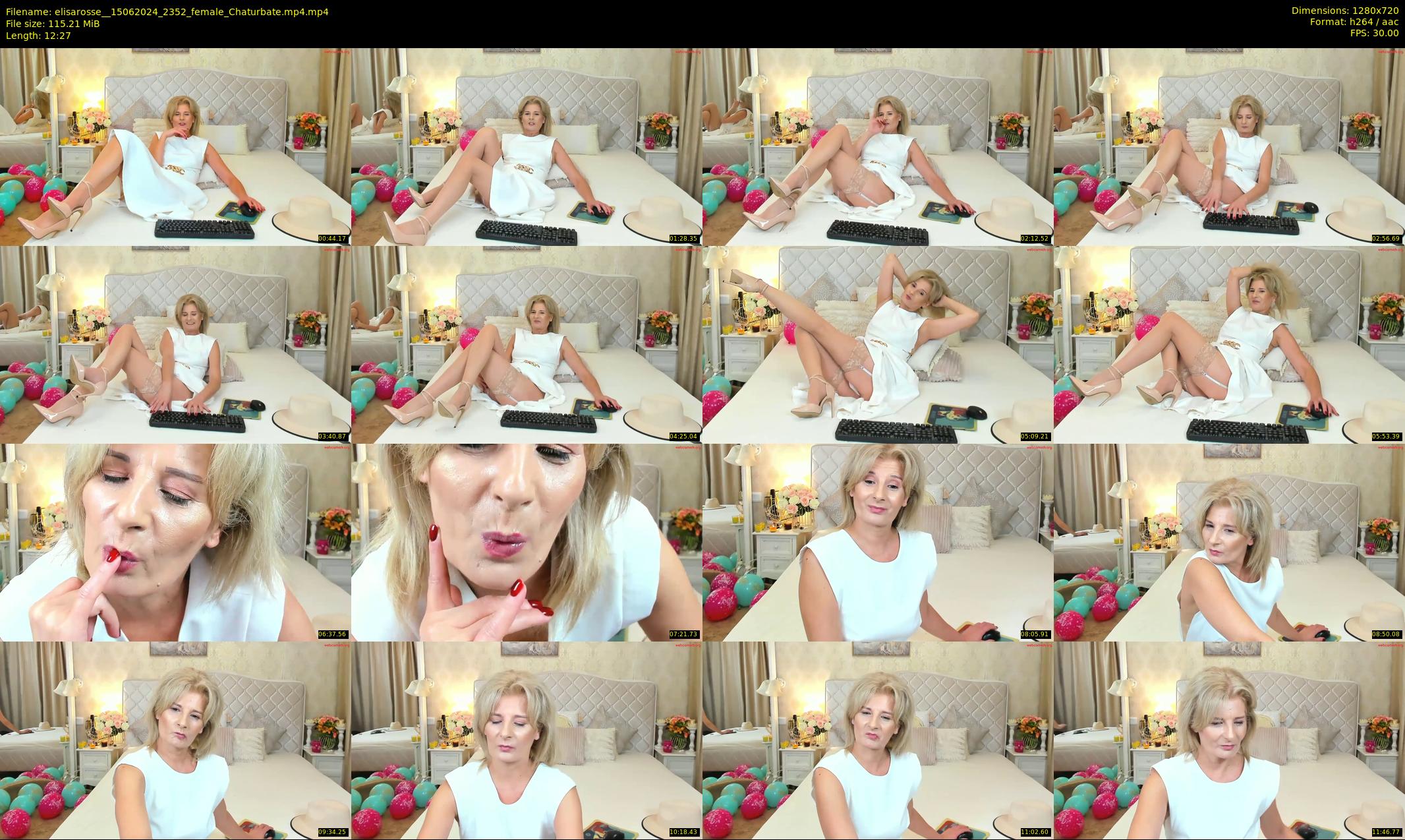 elisarosse_ — 13 minute Chaturbate female cam show recording, 720p, Jun 15, 2024