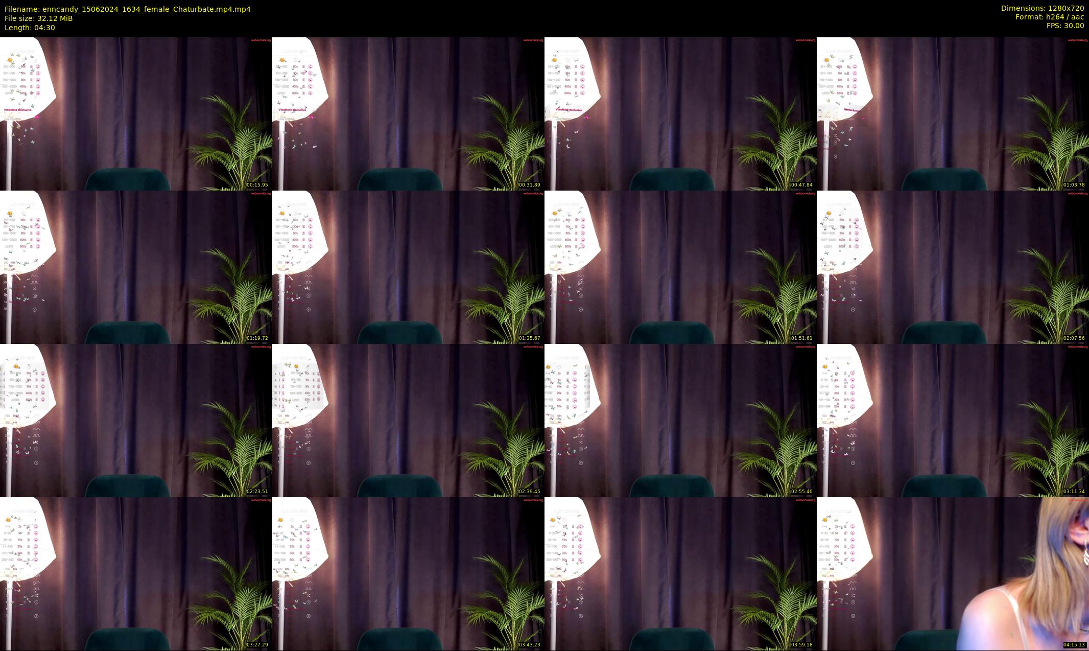 enncandy — 5 minute Chaturbate female cam show recording, 720p, Jun 15, 2024