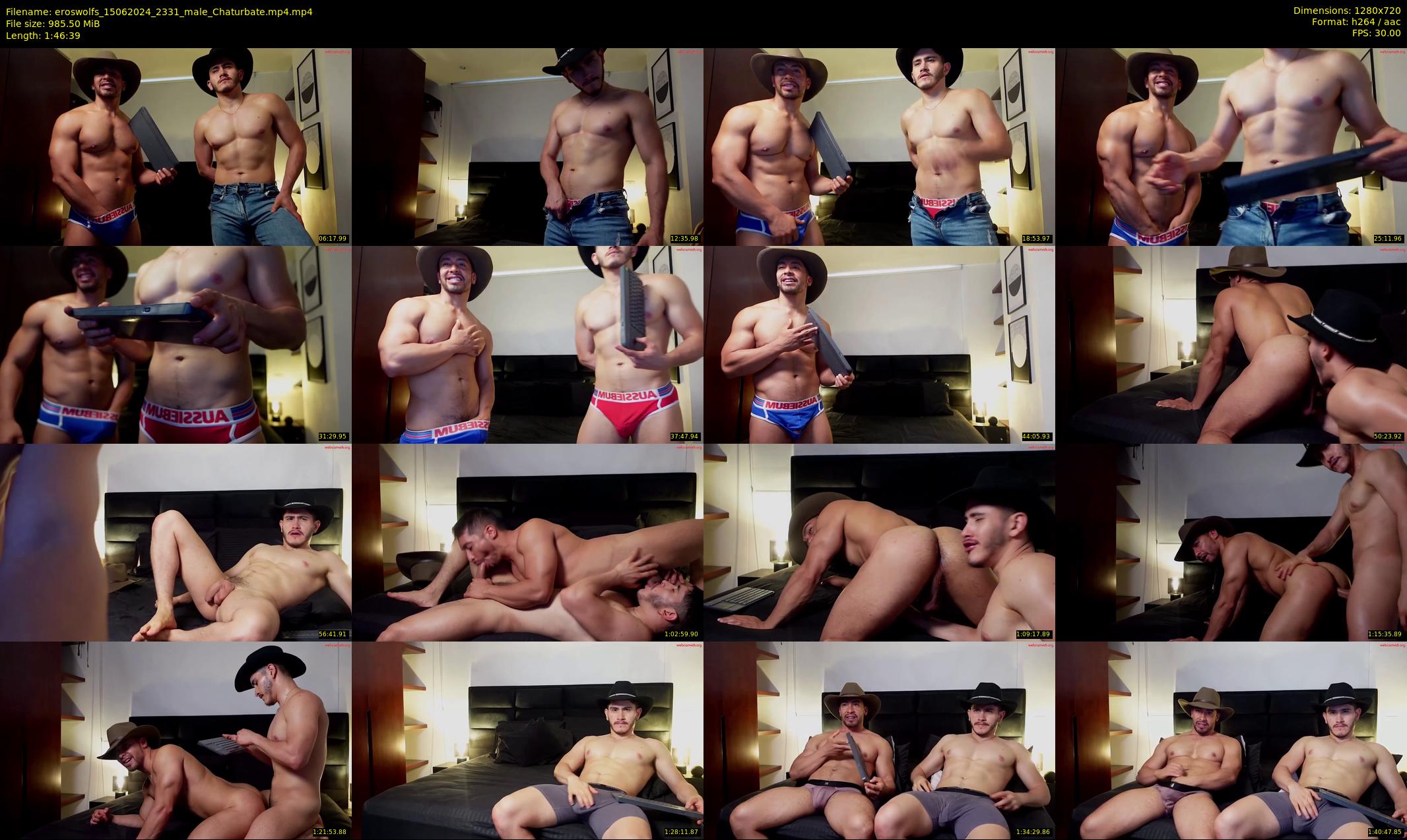 eroswolfs — 107 minute Chaturbate male cam show recording, 720p, Jun 15, 2024