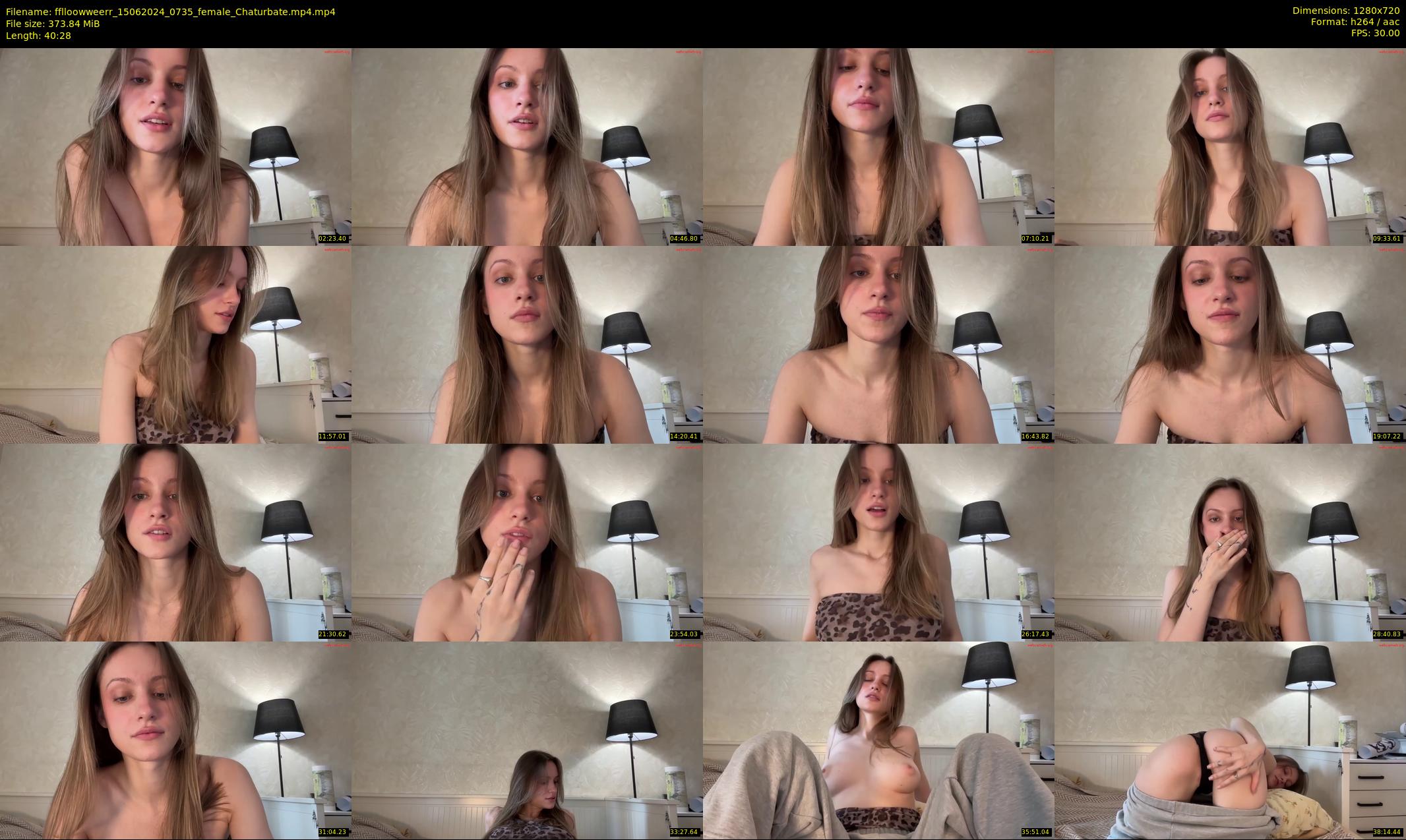 fflloowweerr — 41 minute Chaturbate couple cam show recording, 720p, Jun 15, 2024
