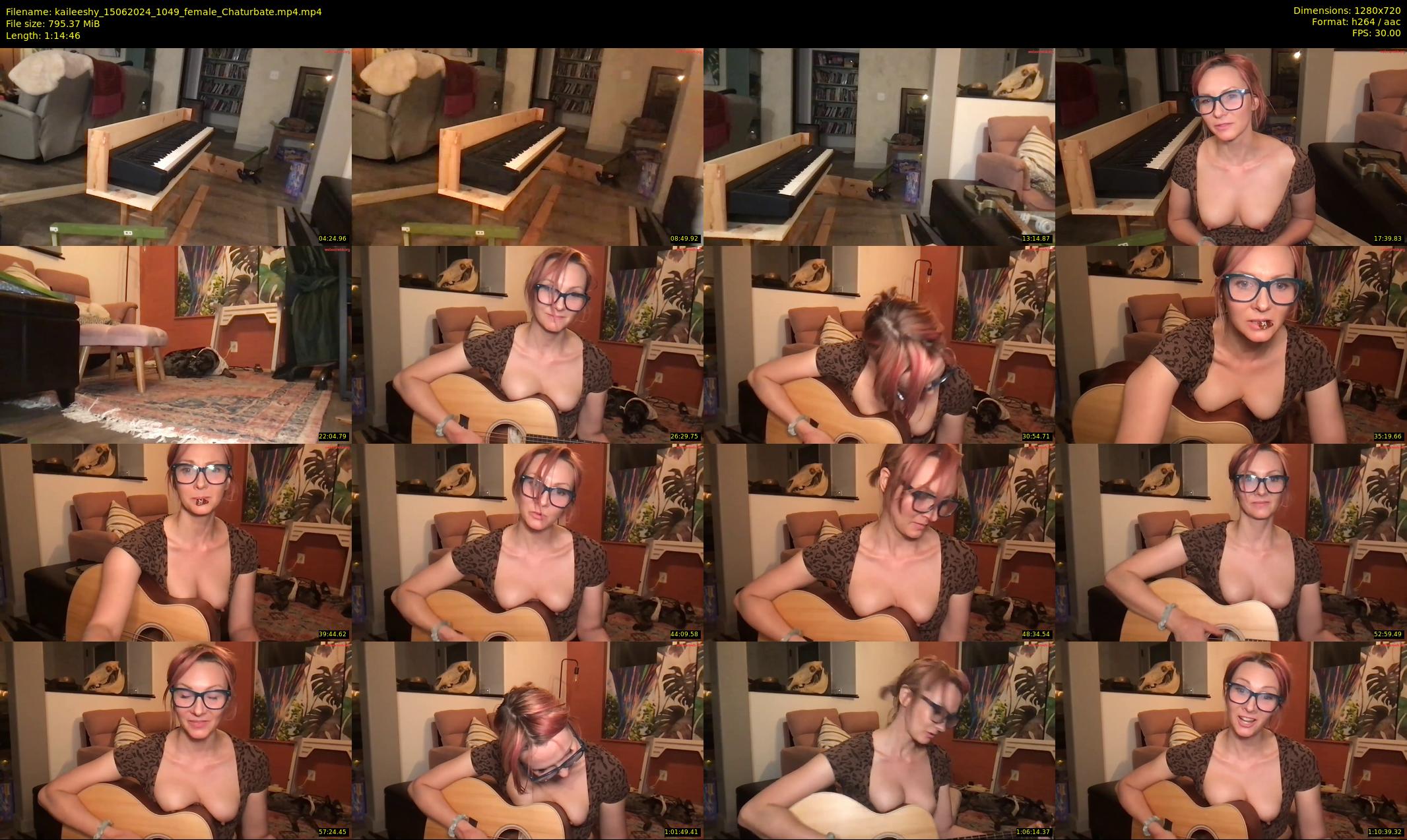 kaileeshy — 75 minute Chaturbate female cam show recording, 720p, Jun 15, 2024