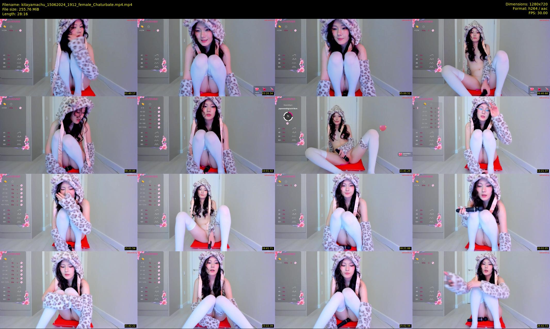 kitayamachu — 29 minute Chaturbate female cam show recording, 720p, Jun 15, 2024