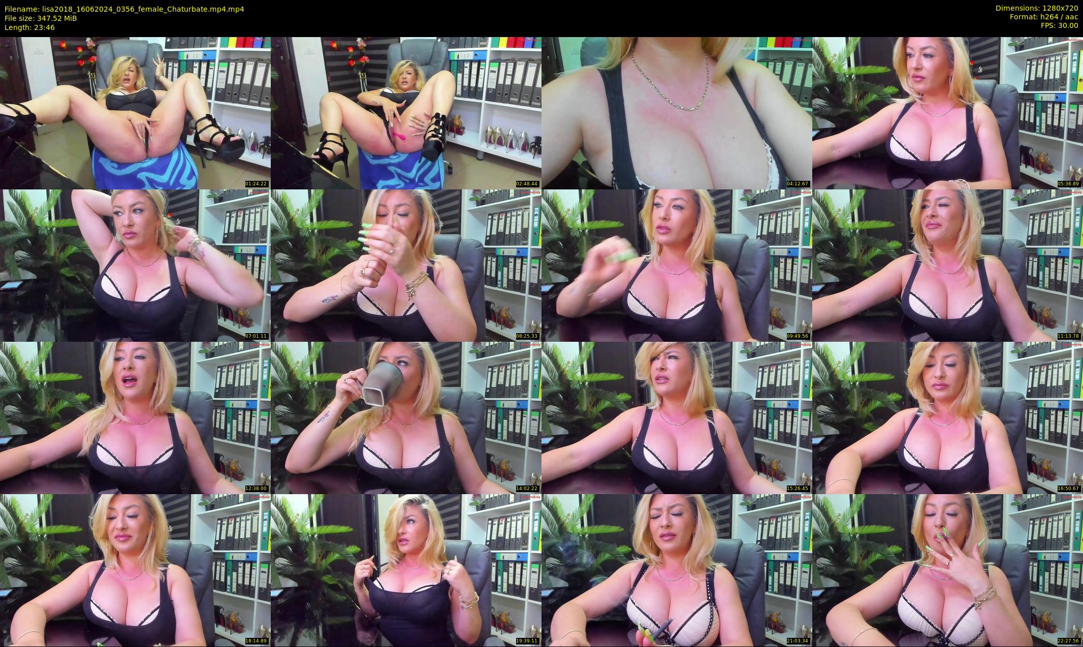 lisa2018 — 24 minute Chaturbate female cam show recording, 720p, Jun 16, 2024
