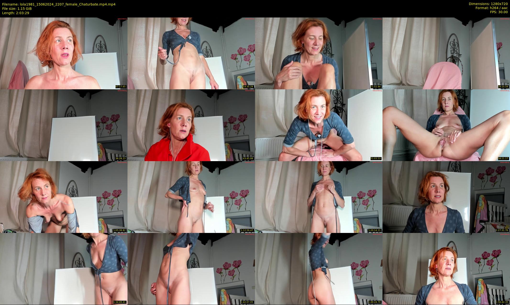 lola1981 — 124 minute Chaturbate female cam show recording, 720p, Jun 15, 2024