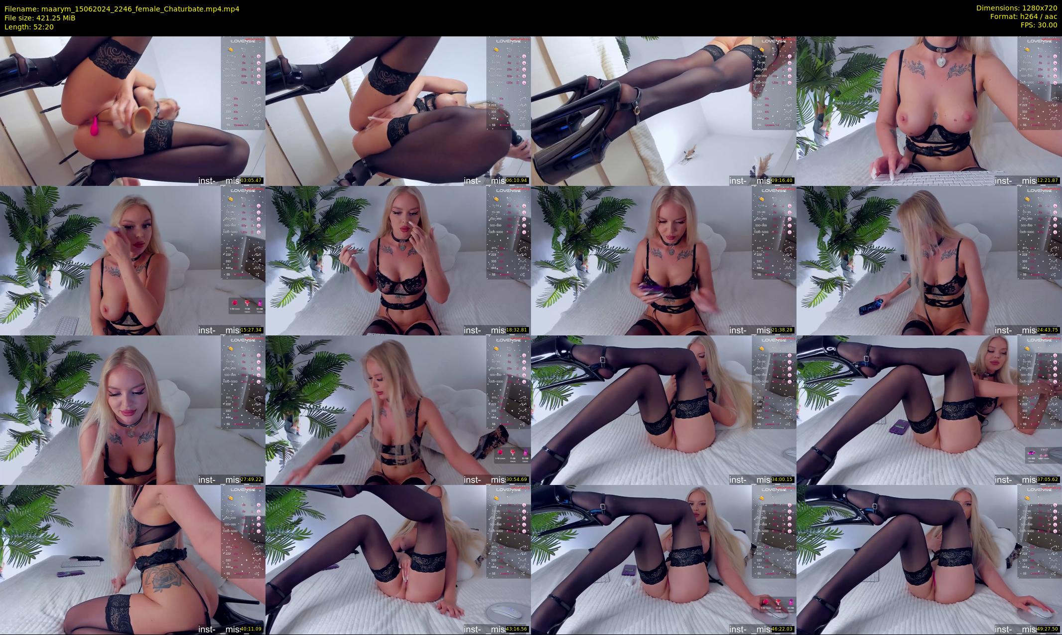 maarym — 53 minute Chaturbate couple cam show recording, 720p, Jun 15, 2024