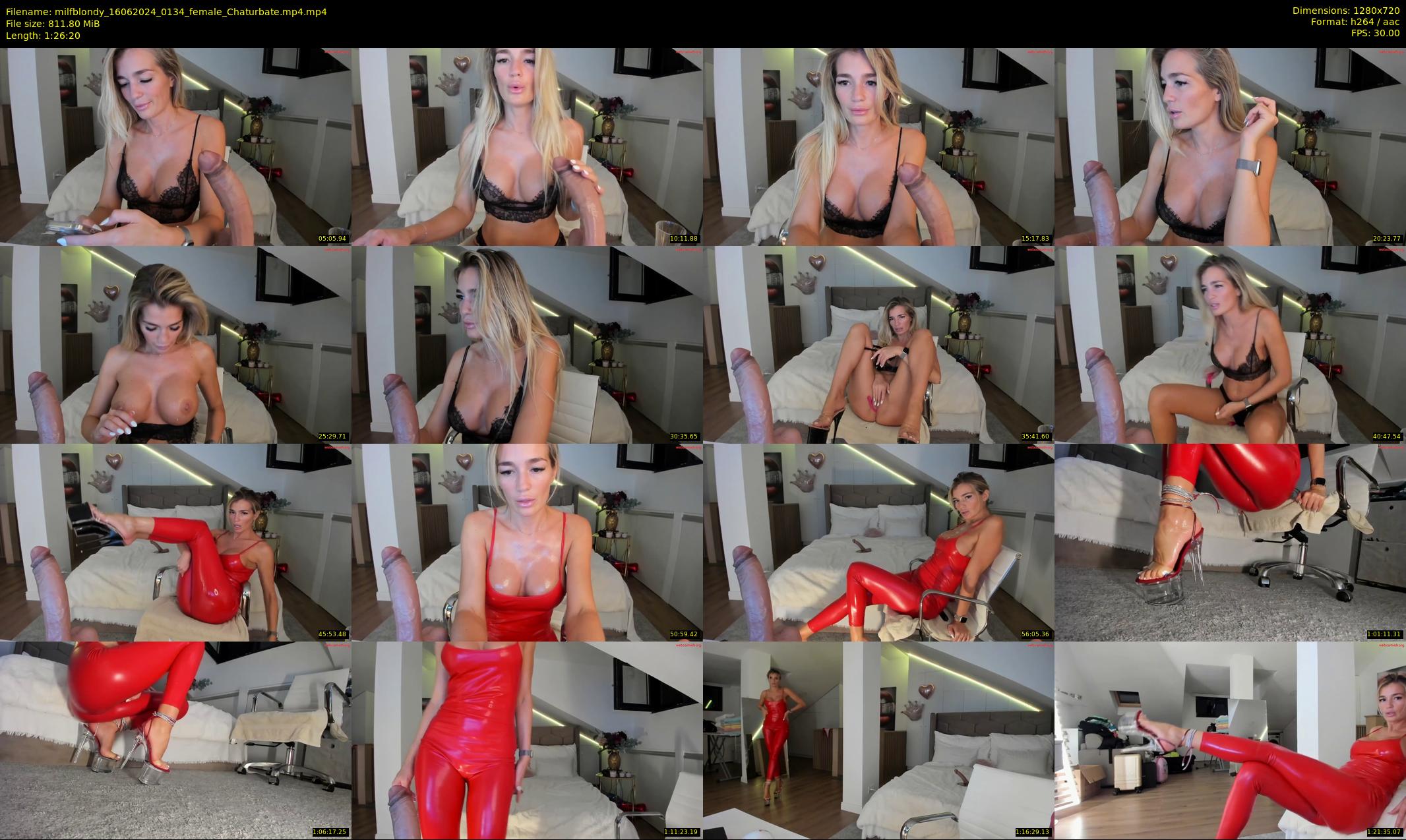 milfblondy — 87 minute Chaturbate female cam show recording, 720p, Jun 16, 2024