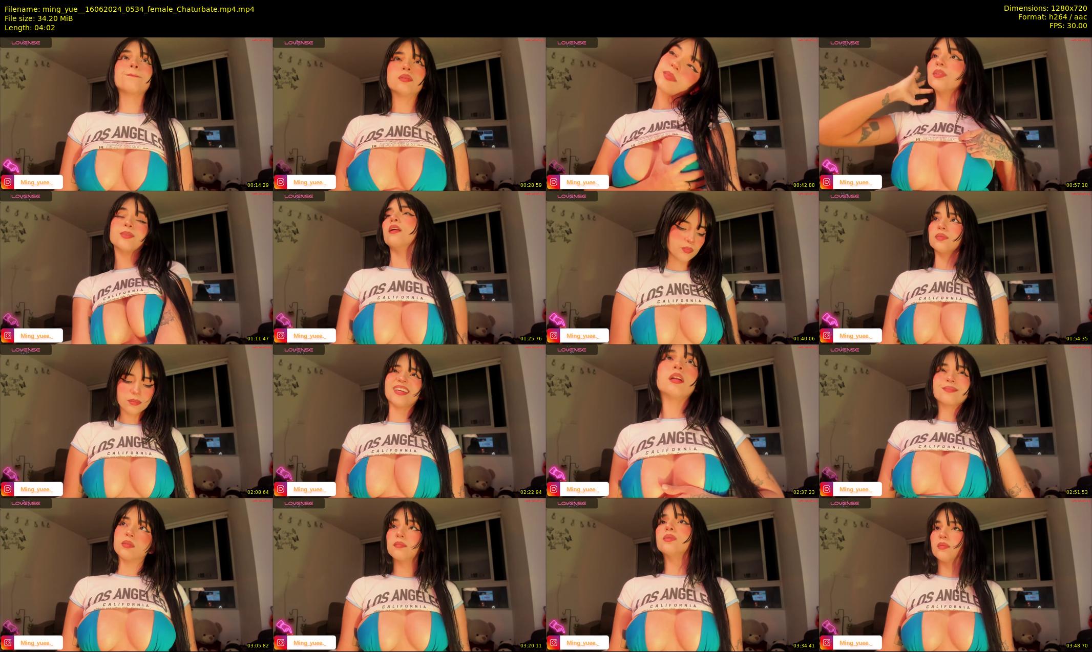 ming_yue_ — 5 minute Chaturbate female cam show recording, 720p, Jun 16, 2024