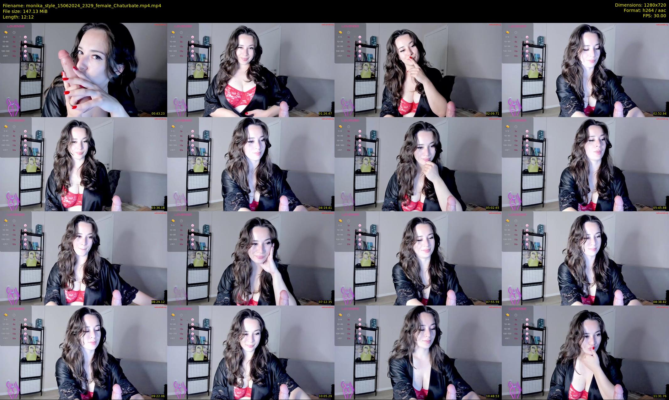 monika_style — 13 minute Chaturbate female cam show recording, 720p, Jun 15, 2024