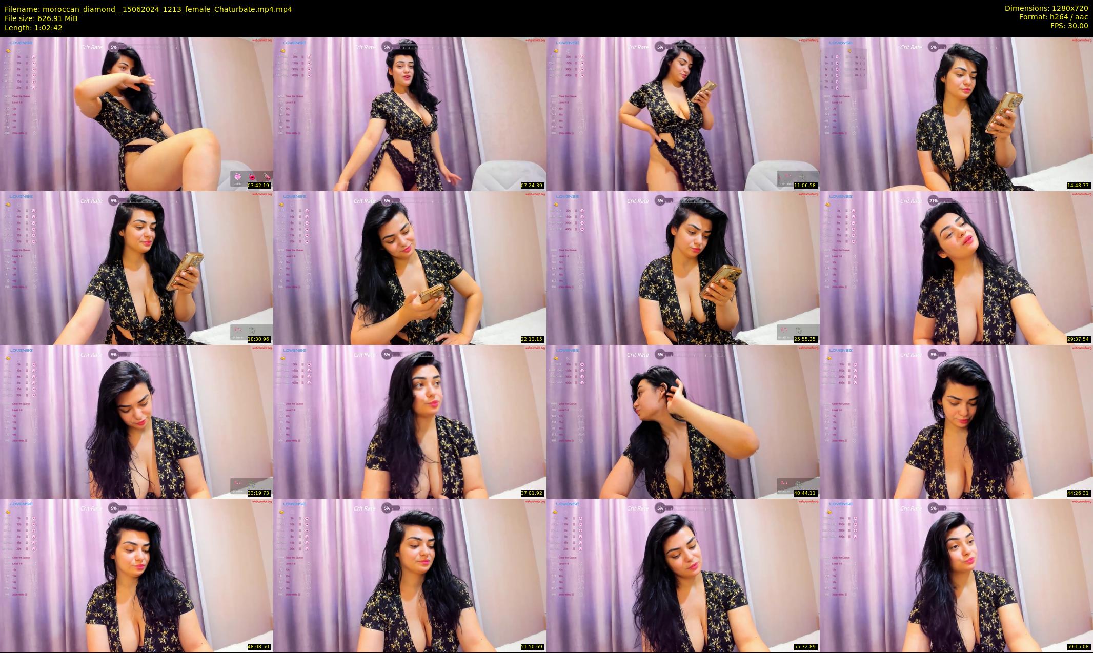 moroccan_diamond_ — 63 minute Chaturbate female cam show recording, 720p, Jun 15, 2024