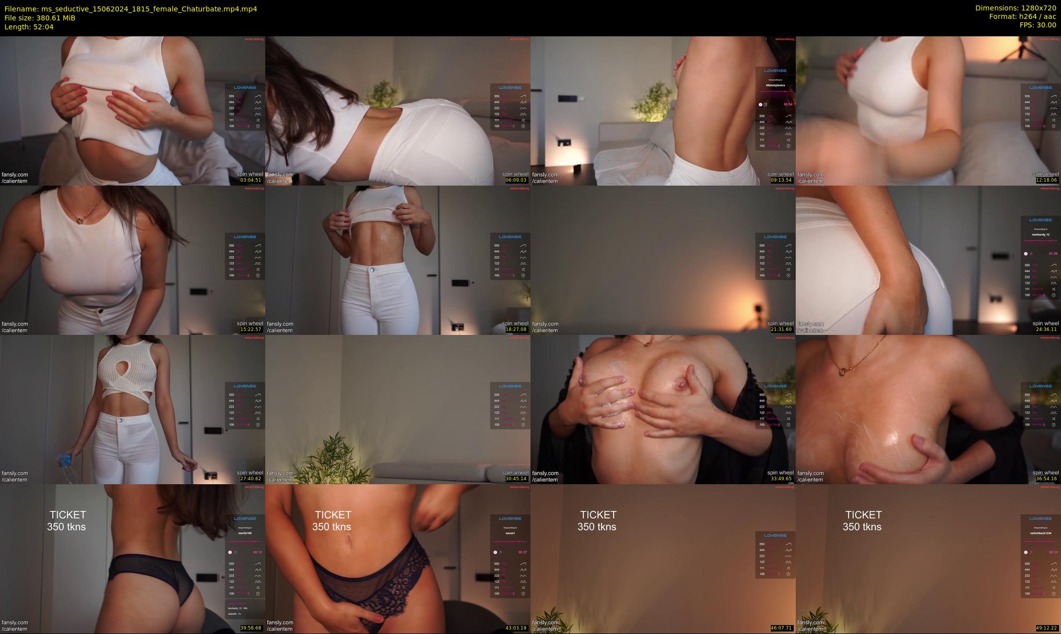 ms_seductive — 53 minute Chaturbate female cam show recording, 720p, Jun 15, 2024