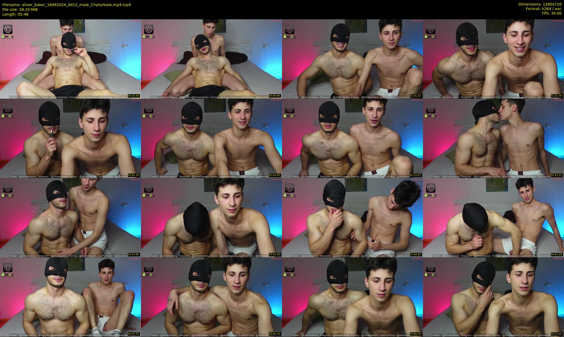 oliver_baker — 6 minute Chaturbate male cam show recording, 720p, Jun 16, 2024