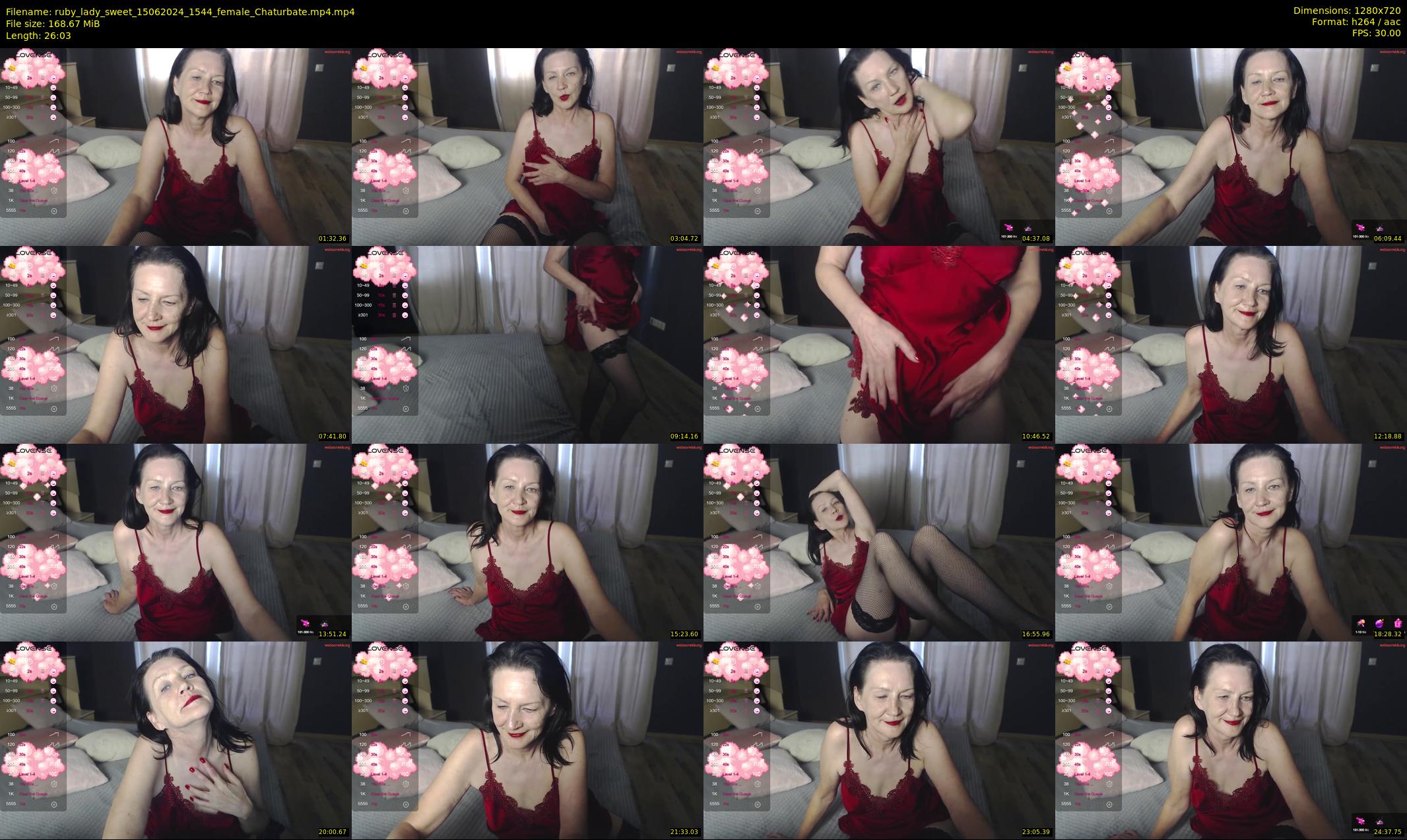 ruby_lady_sweet — 27 minute Chaturbate female cam show recording, 720p, Jun 15, 2024