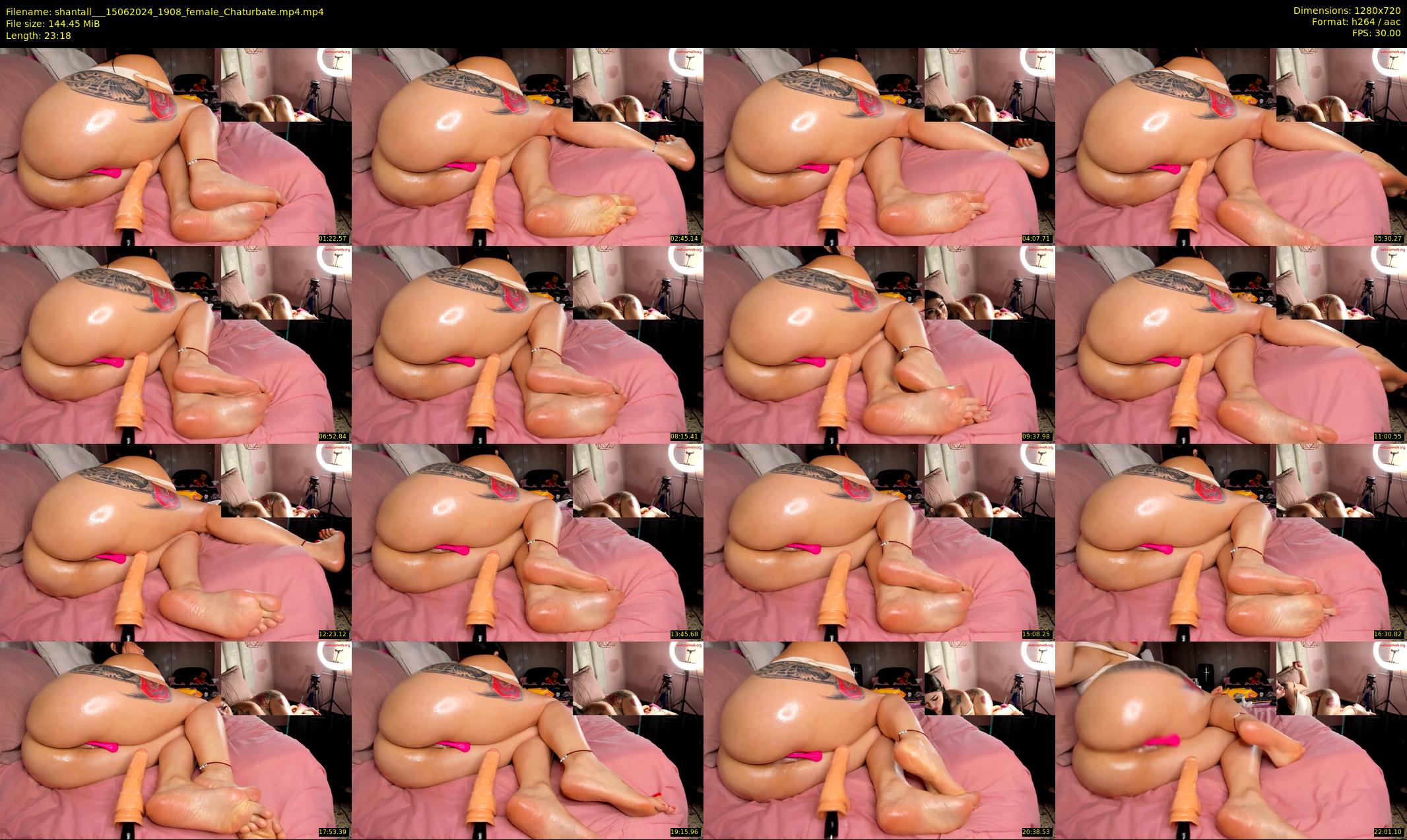 shantall__ — 24 minute Chaturbate female cam show recording, 720p, Jun 15, 2024