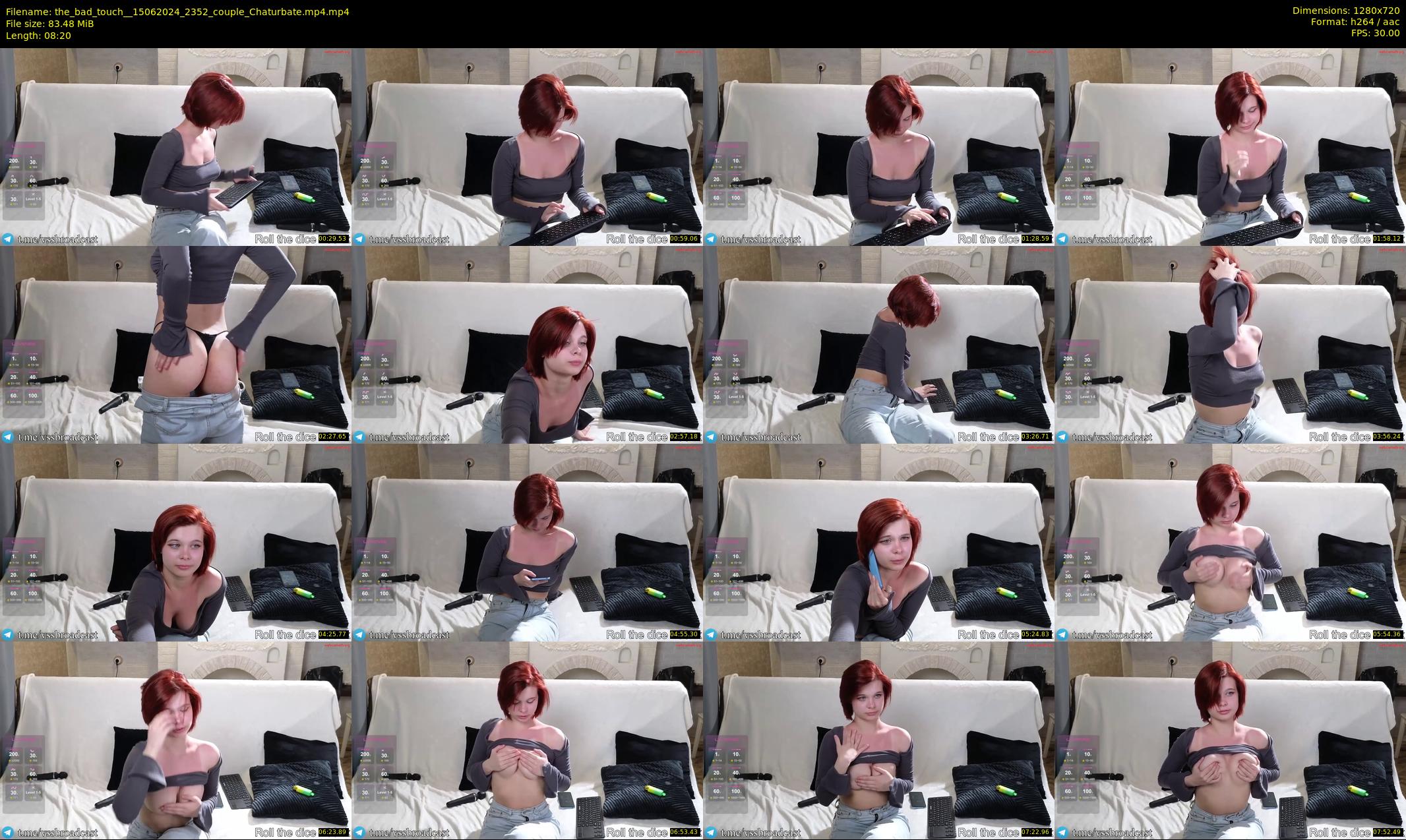the_bad_touch_ — 9 minute Chaturbate couple cam show recording, 720p, Jun 15, 2024