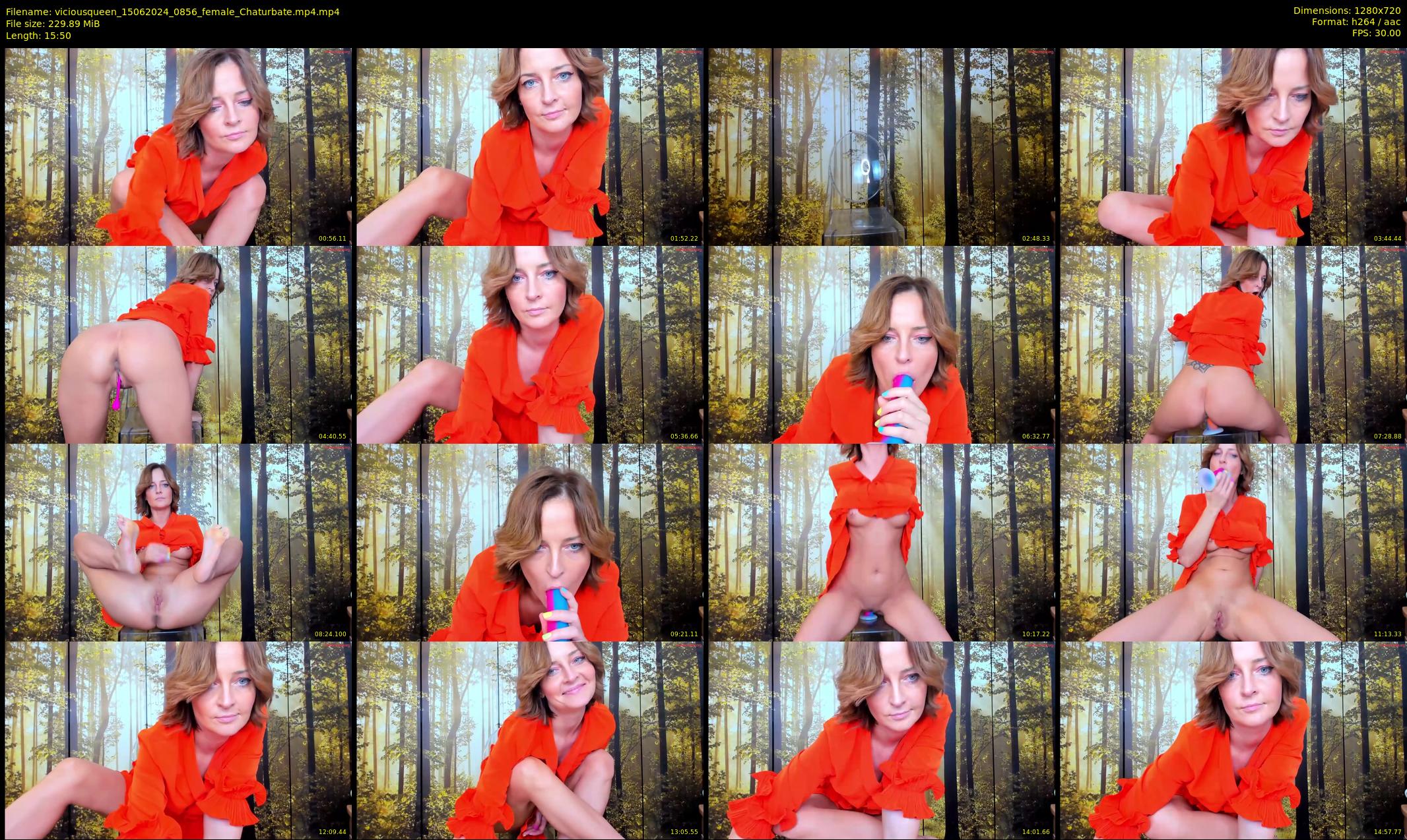 viciousqueen — 16 minute Chaturbate female cam show recording, 720p, Jun 15, 2024