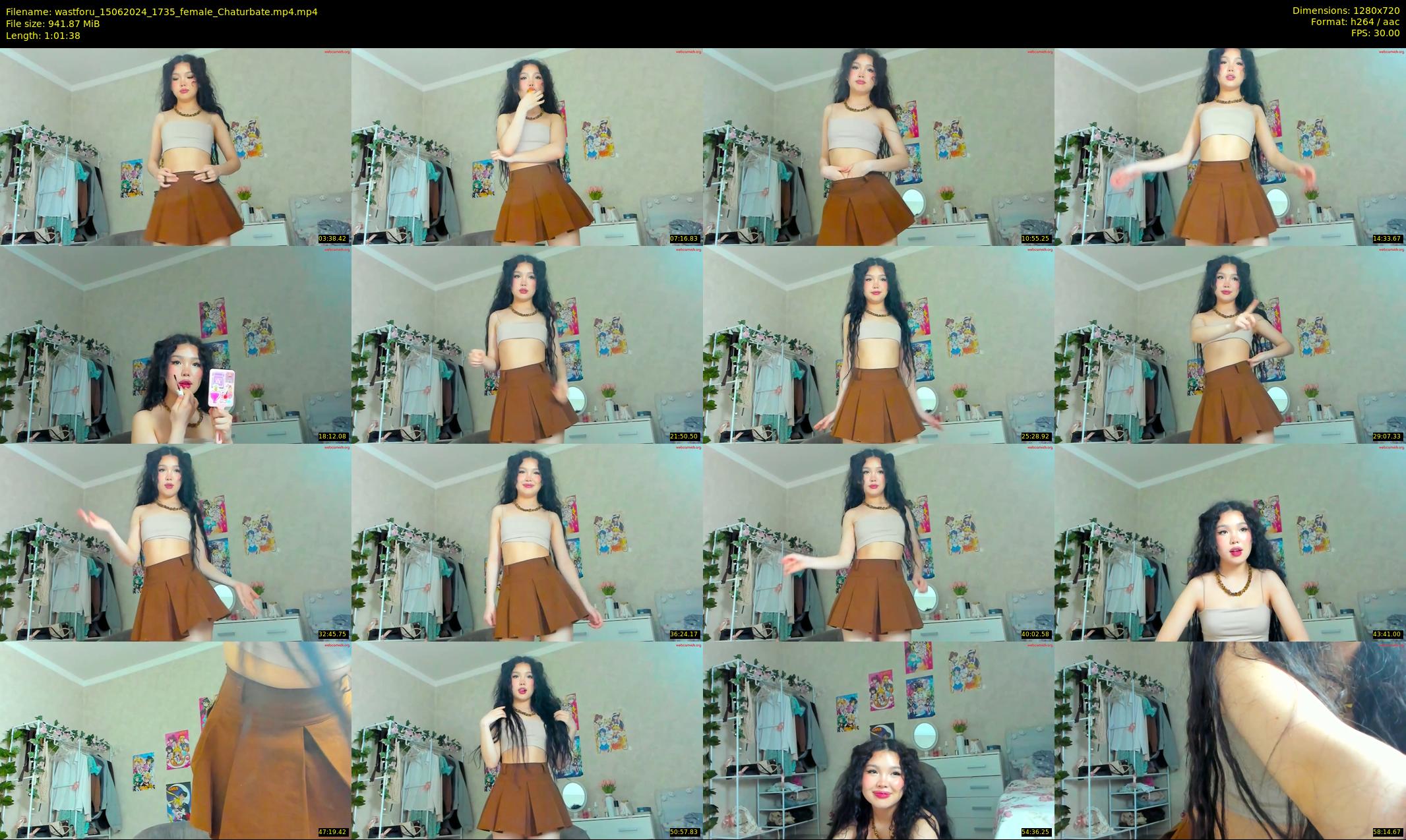 wastforu — 62 minute Chaturbate female cam show recording, 720p, Jun 15, 2024