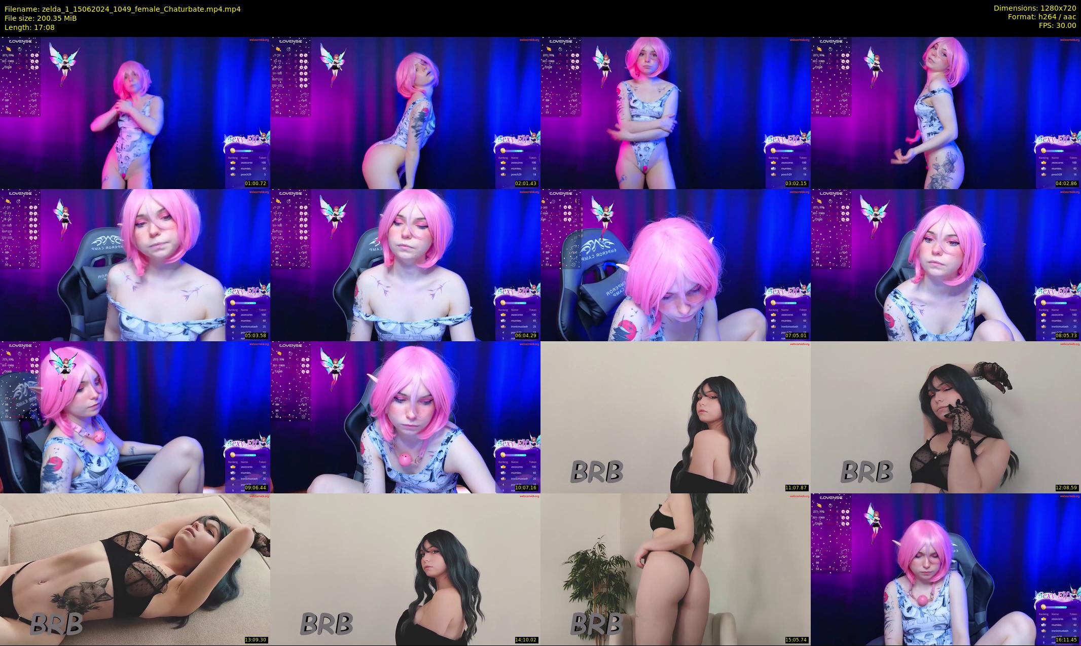 zelda_1 — 18 minute Chaturbate female cam show recording, 720p, Jun 15, 2024