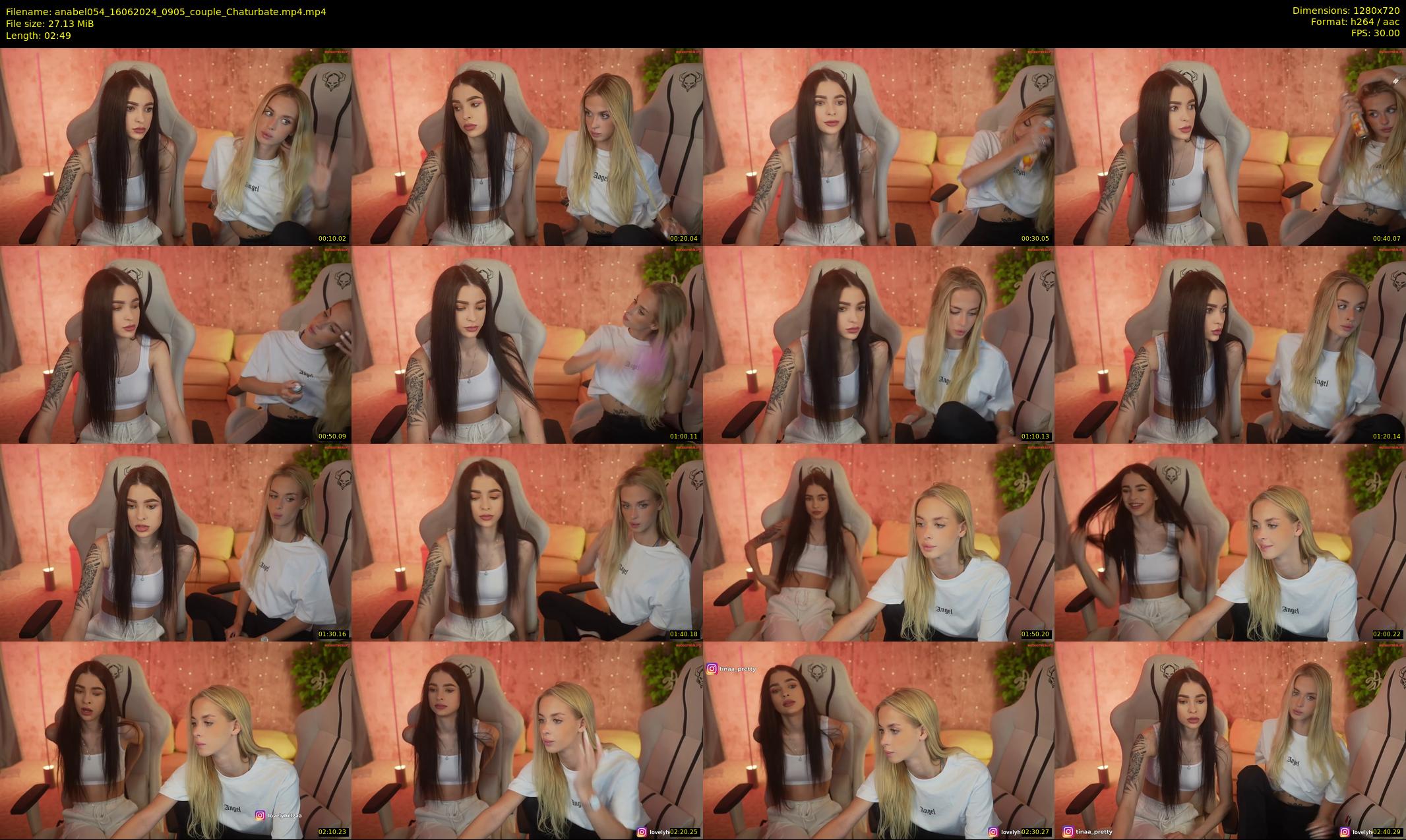 anabel054 — 3 minute Chaturbate female cam show recording, 720p, Jun 16, 2024