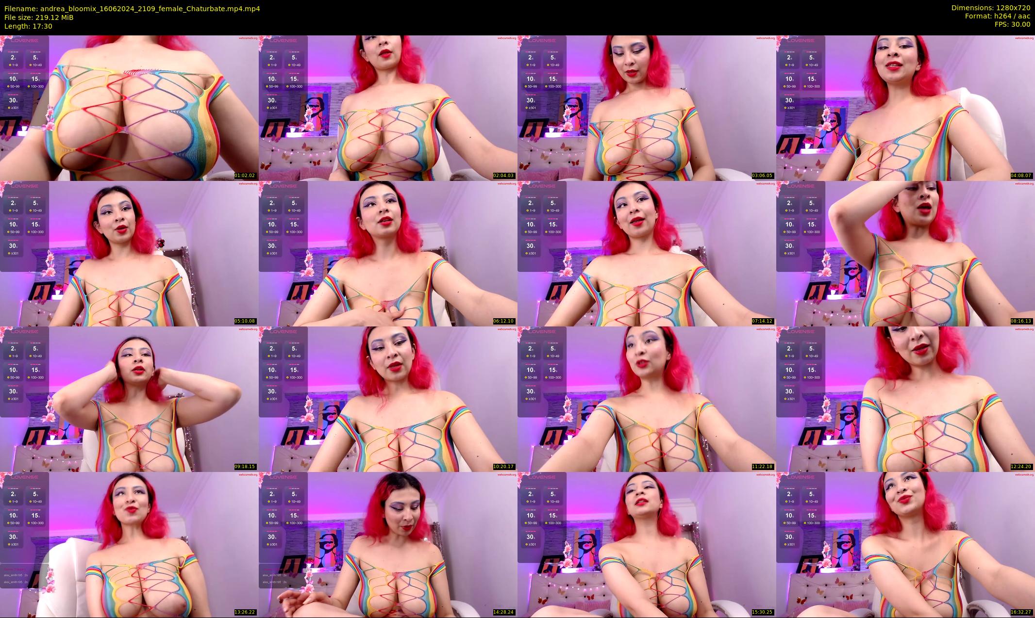 andrea_bloomix — 18 minute Chaturbate female cam show recording, 720p, Jun 16, 2024