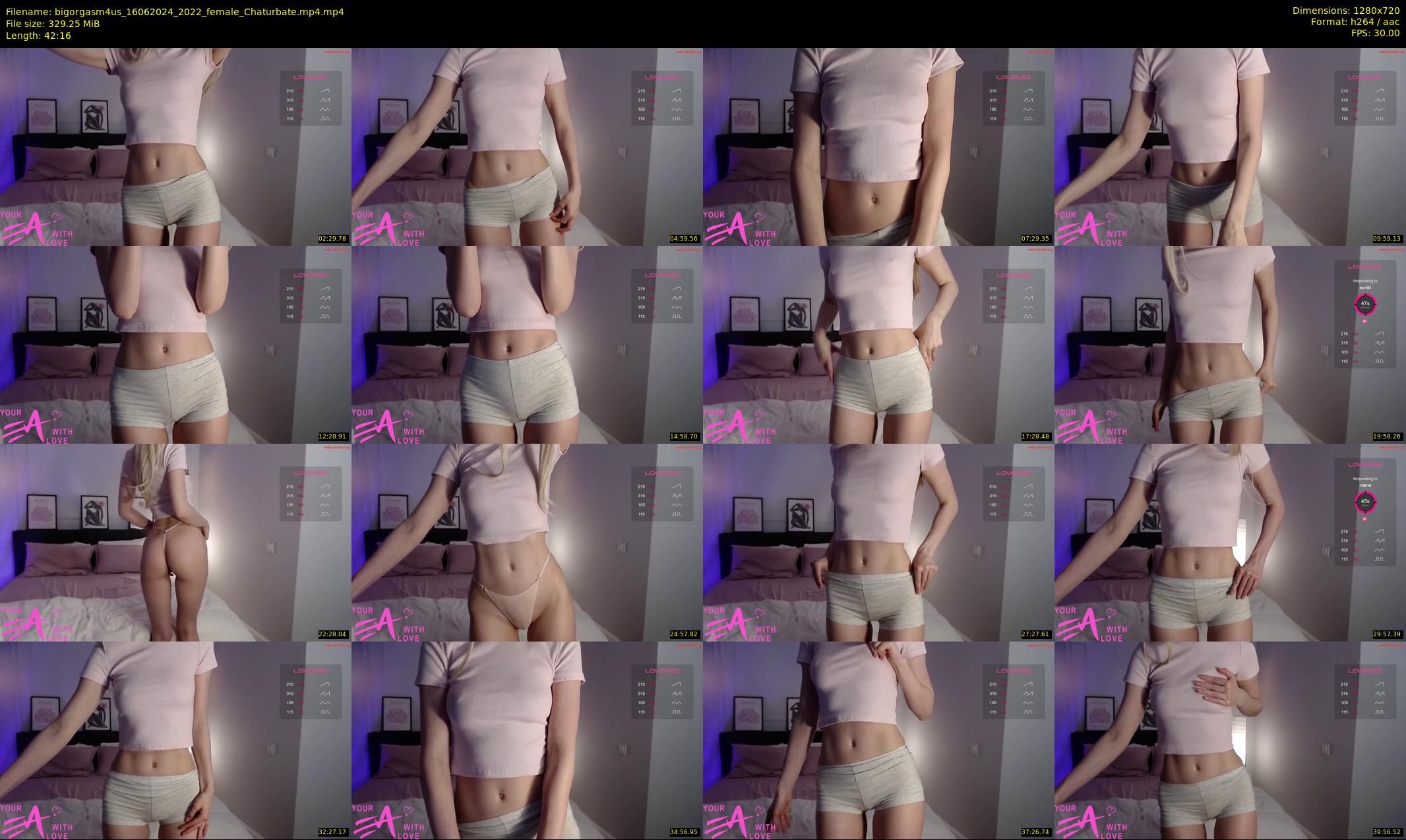bigorgasm4us — 43 minute Chaturbate female cam show recording, 720p, Jun 16, 2024
