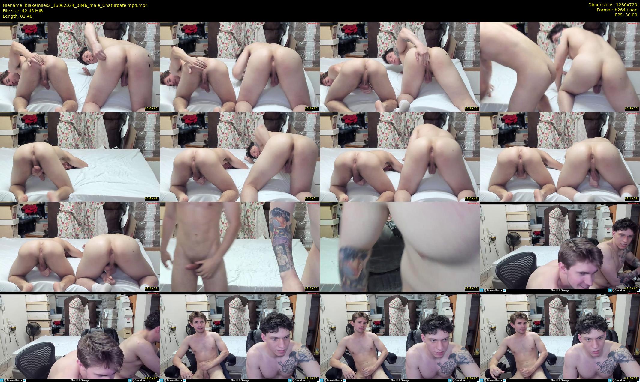 blakemiles2 — 3 minute Chaturbate male cam show recording, 720p, Jun 16, 2024
