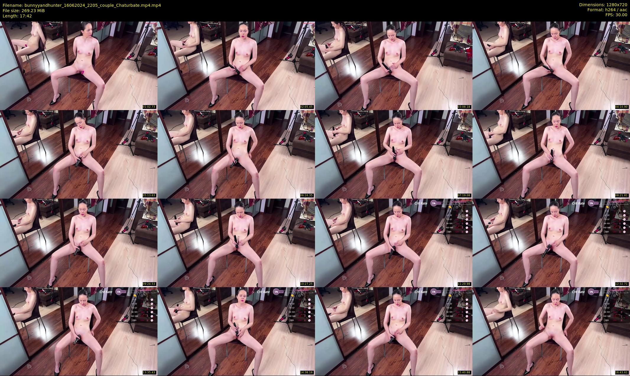 bunnyyandhunter — 18 minute Chaturbate couple cam show recording, 720p, Jun 16, 2024