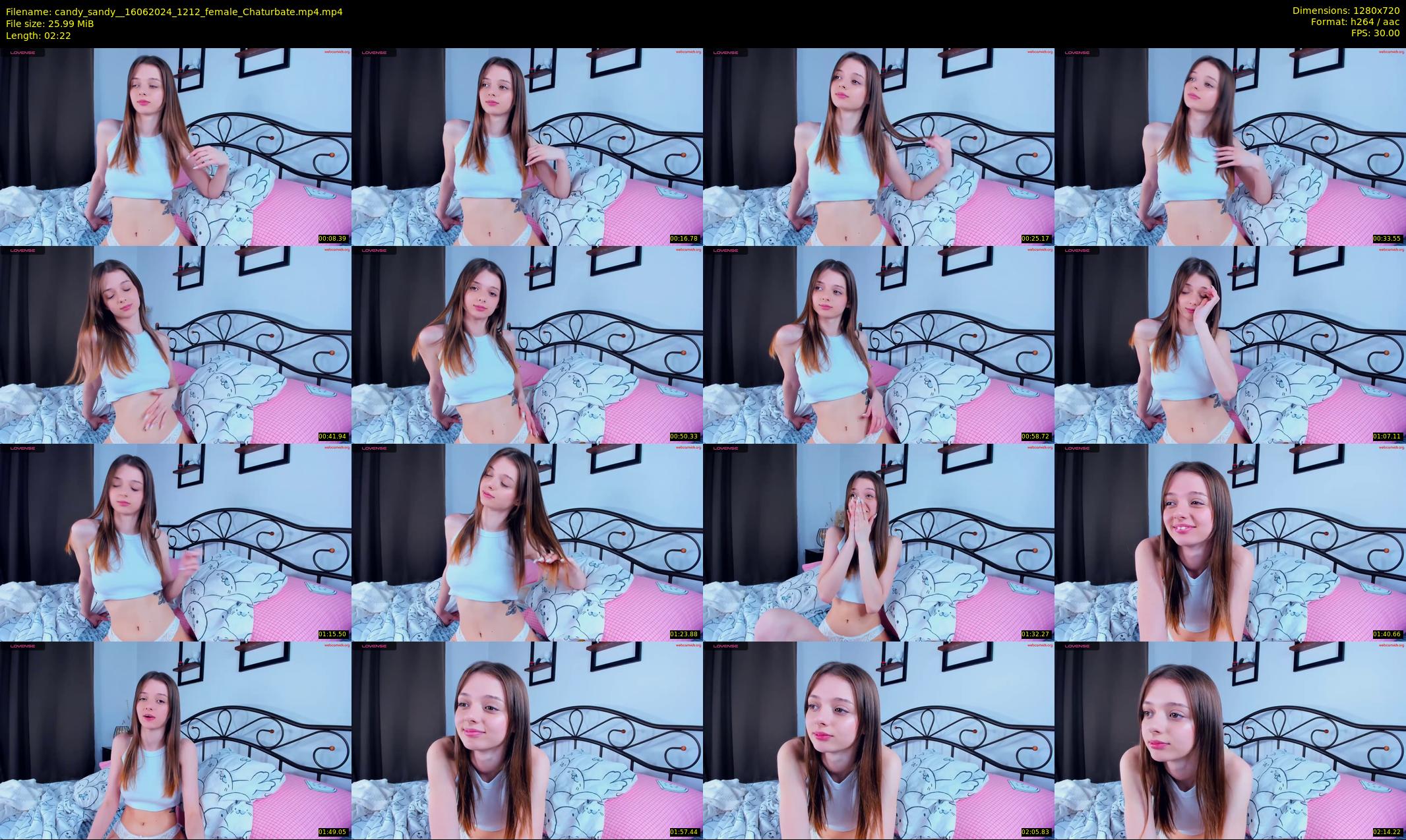 candy_sandy_ — 3 minute Chaturbate female cam show recording, 720p, Jun 16, 2024