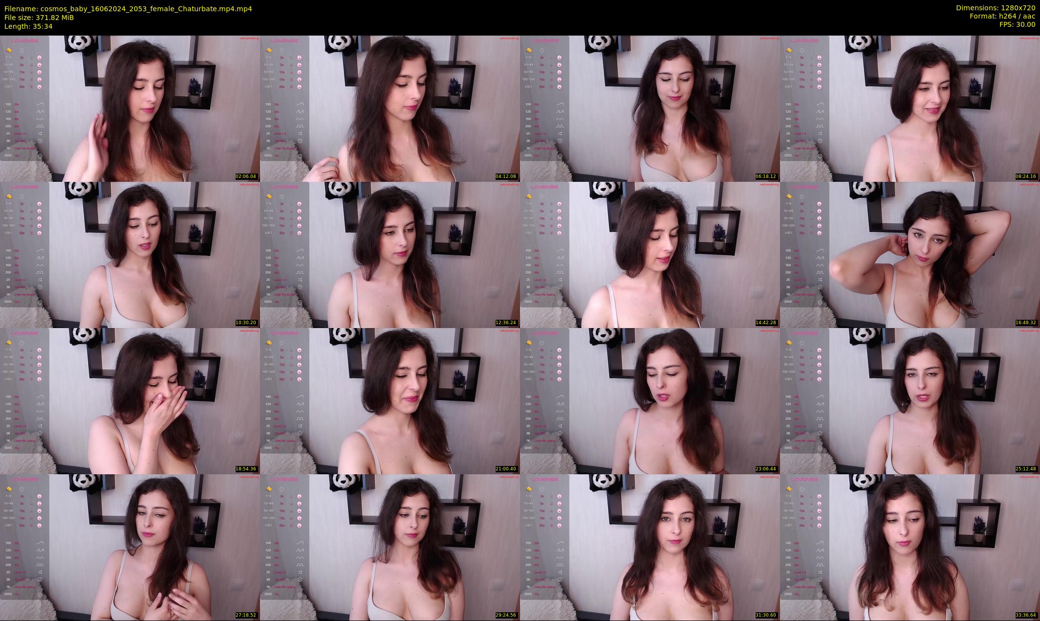 cosmos_baby — 36 minute Chaturbate female cam show recording, 720p, Jun 16, 2024